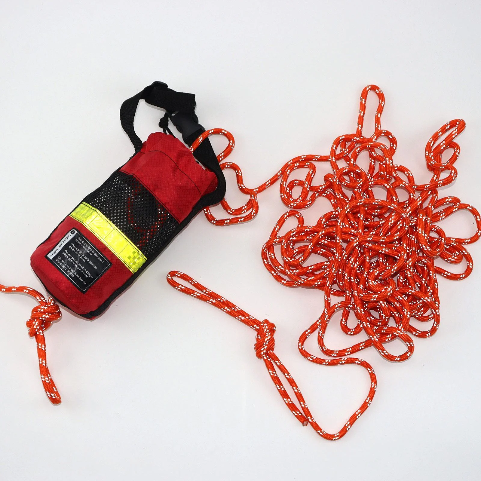 Throw Bag Kayaking High Visibility Throwable Reflective Marine Lightweight Throw Rope for Canoe Boating Ice Fishing Accessories Equipment