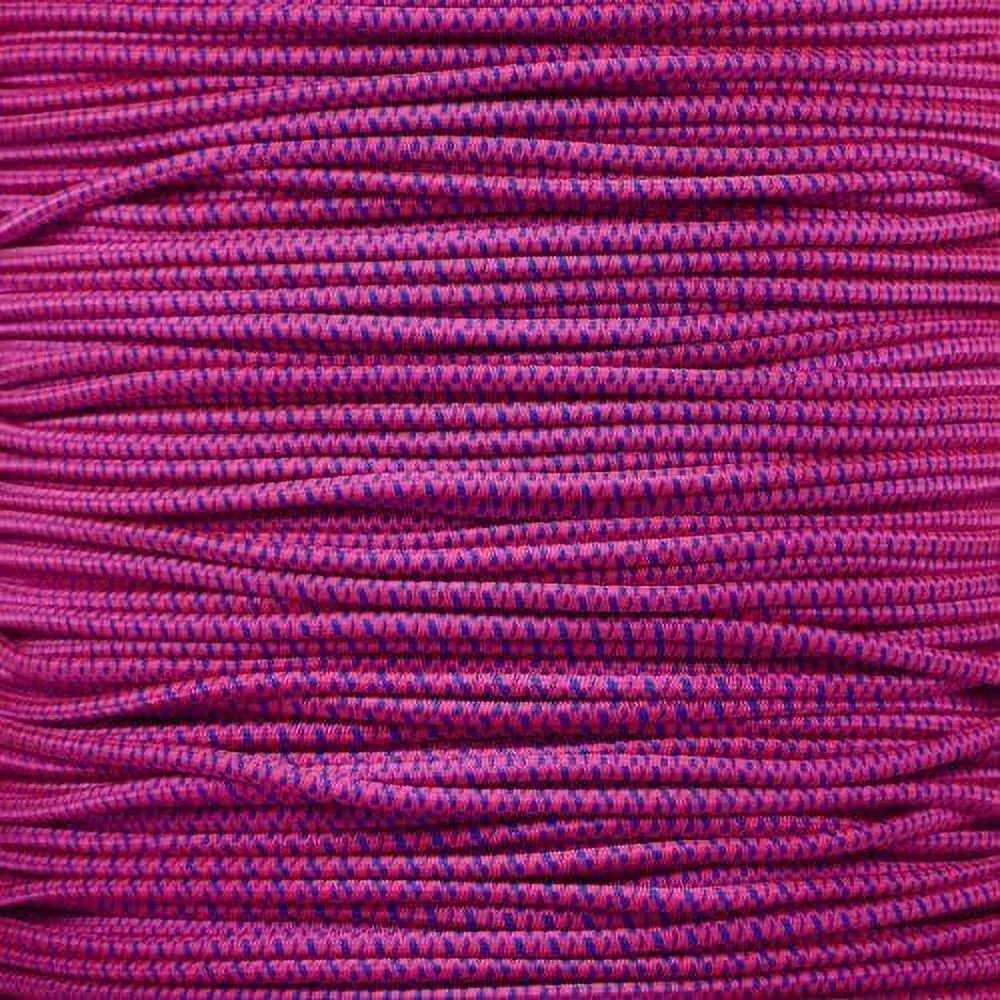 Paracord Planet 1/8 Inch Shock Cord – Choose from 10, 25, 50, and 100 Feet – Made in USA (Black, 10 Feet)