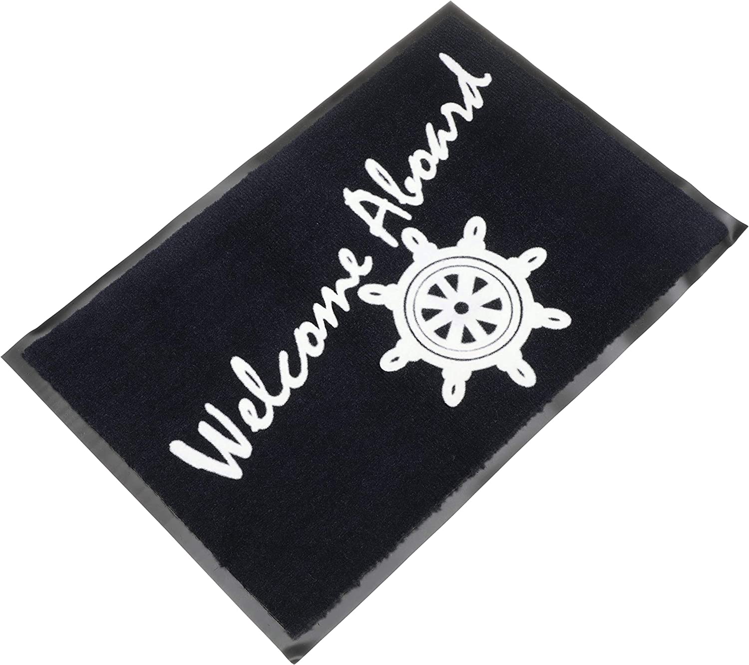 Welcome Aboard Boating Floor Mat Great Gift Idea for Boater Boat Dock & Marina