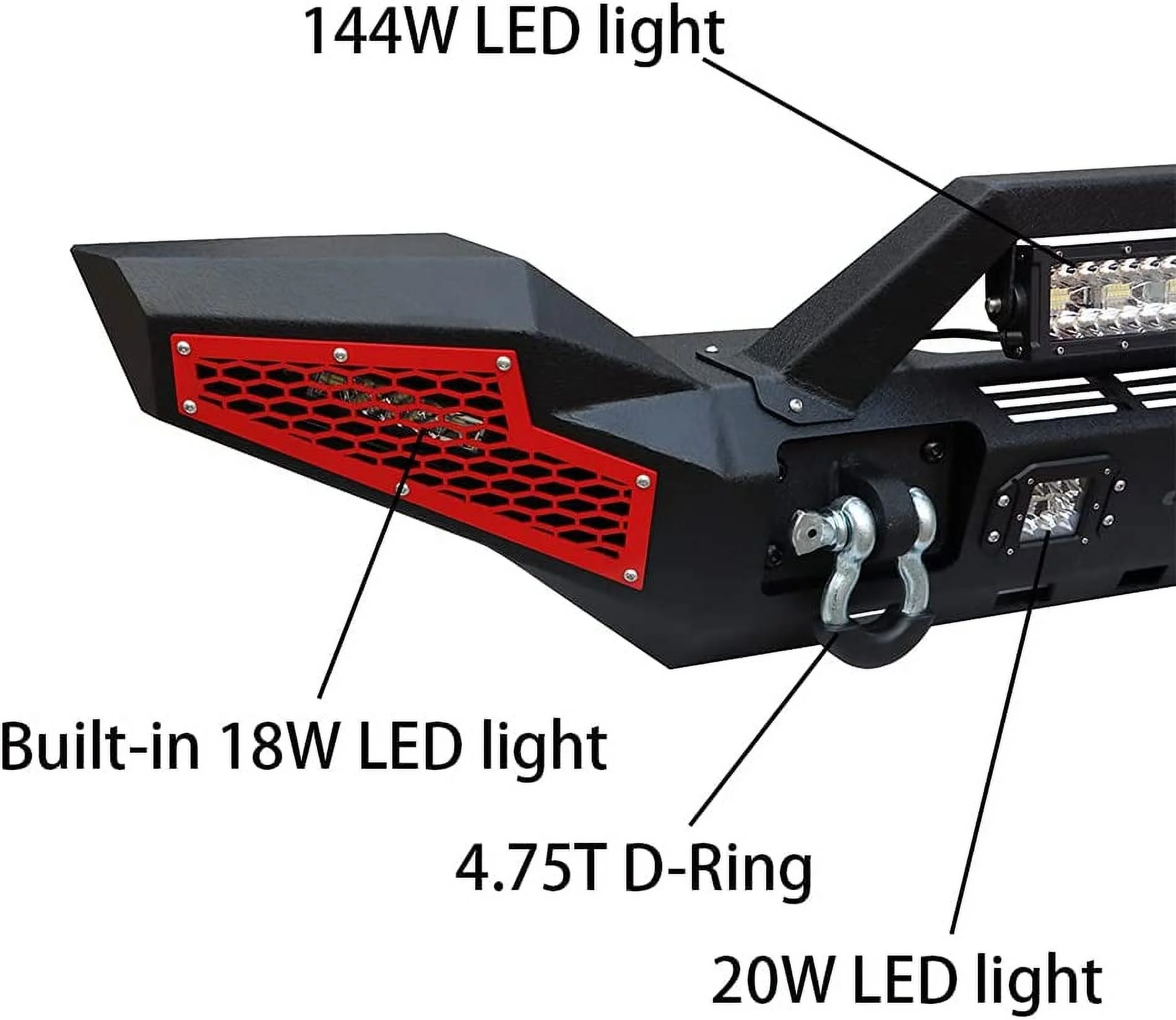 Sunpie Jeep Gladiator JT Front & Rear Bumpers Combos