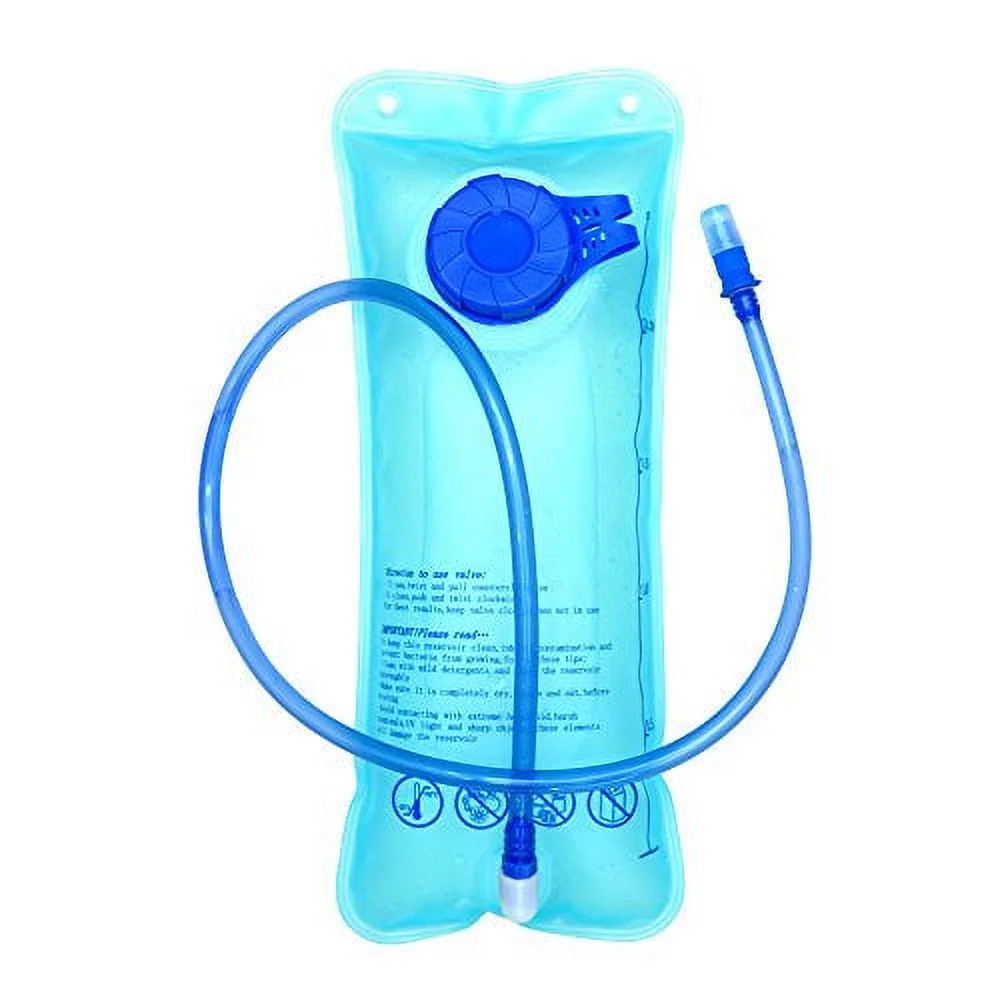 MOSOS Cycling Hydration Pack Water Backpack Hiking Climbing Pouch with 2L Hydration Bladder-Black