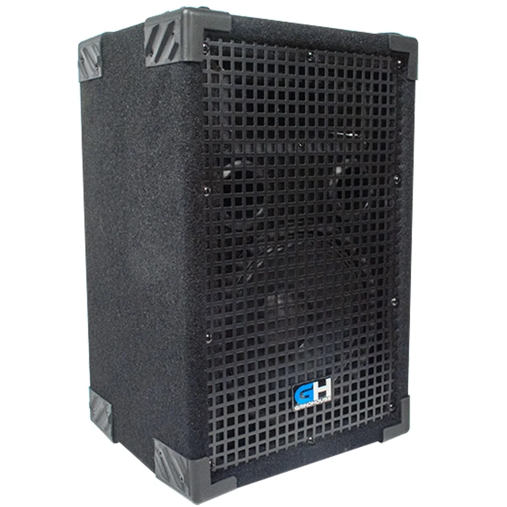 GH8L - Pair of Passive 8 Inch 2-Way PA/DJ Loudspeaker Cabinets - 500 Watt Full Range PA/DJ Band Live Sound Speakers