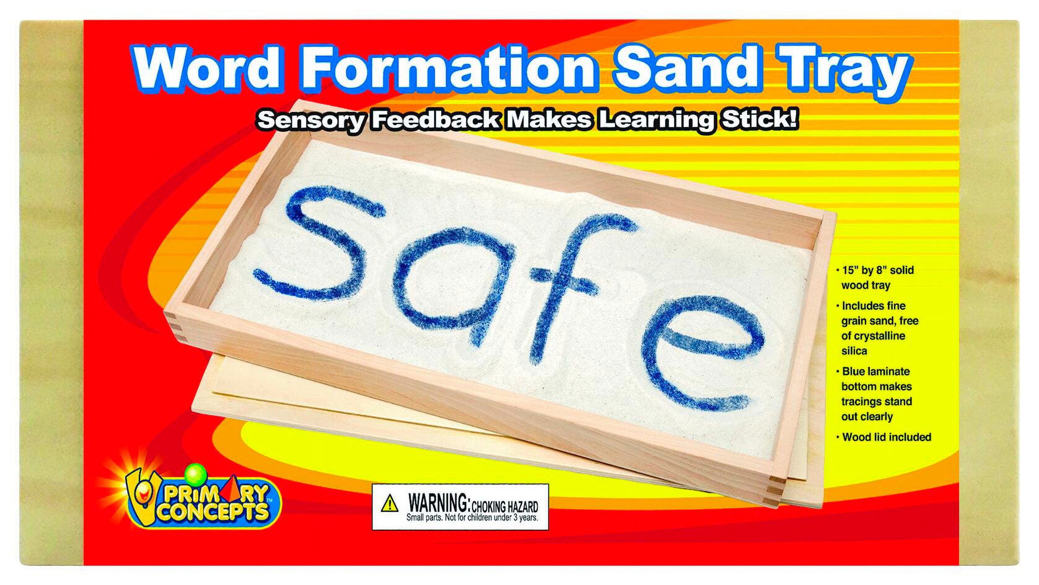 Primary Concepts™ Word Formation Sand Tray, 15