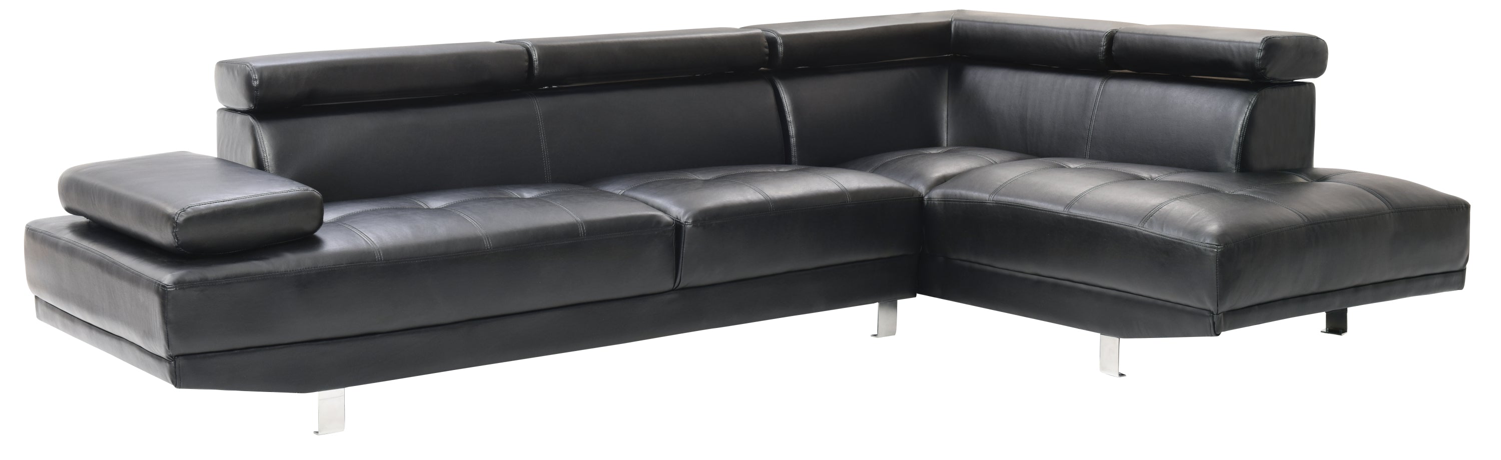 Riveredge Sectional Sofa -Black