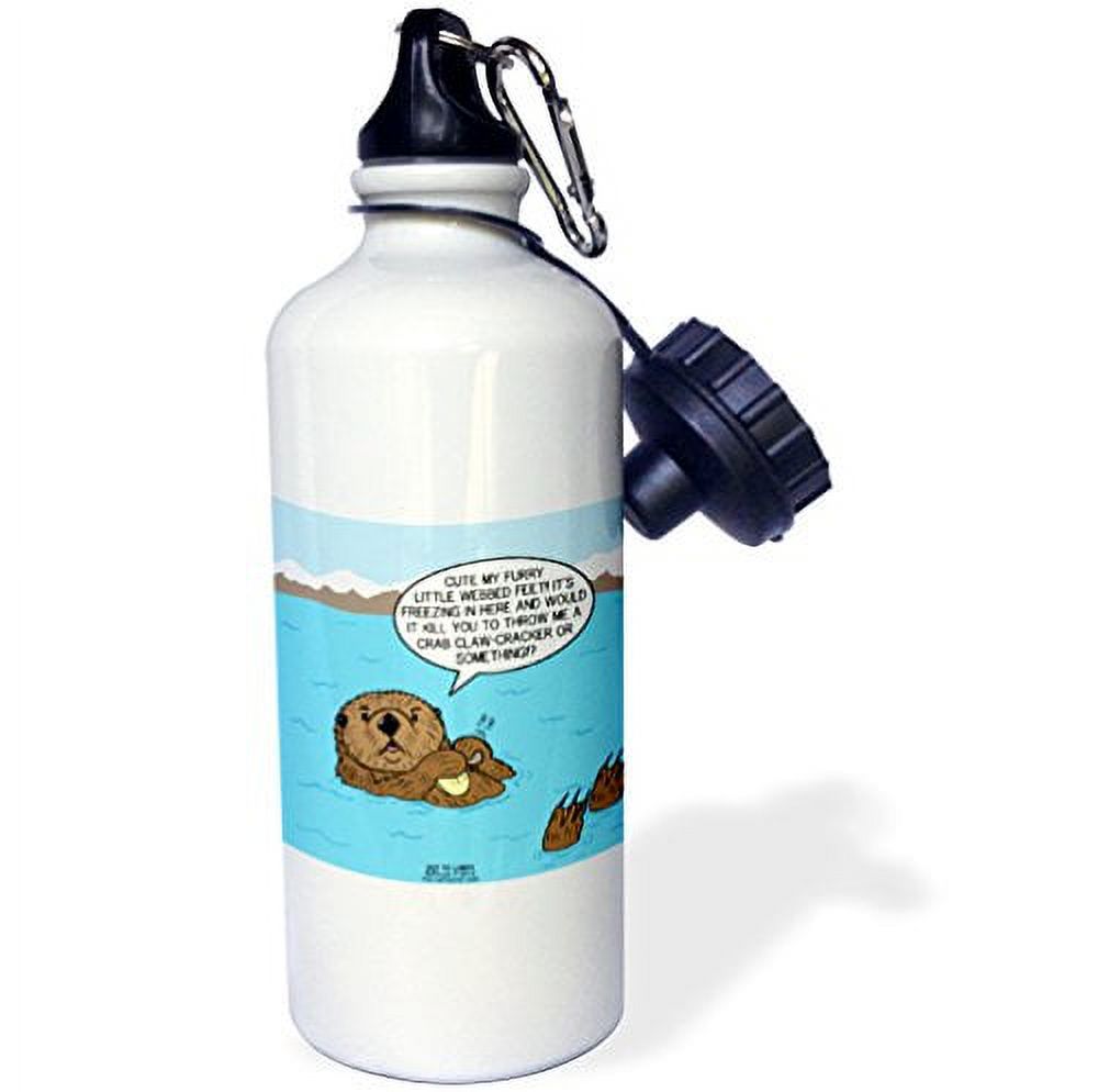 Sea Otter Sour Grapes 21 oz Sports Water Bottle wb-61674-1