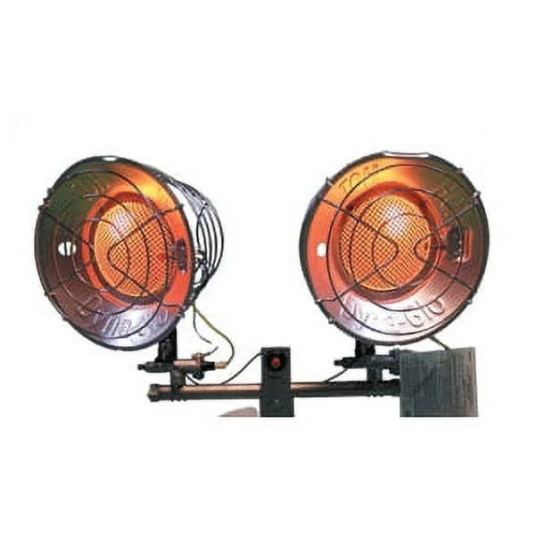 Dura Heat TT30CDGP Double Burner Tank Top Heater, 30,000 BTU's
