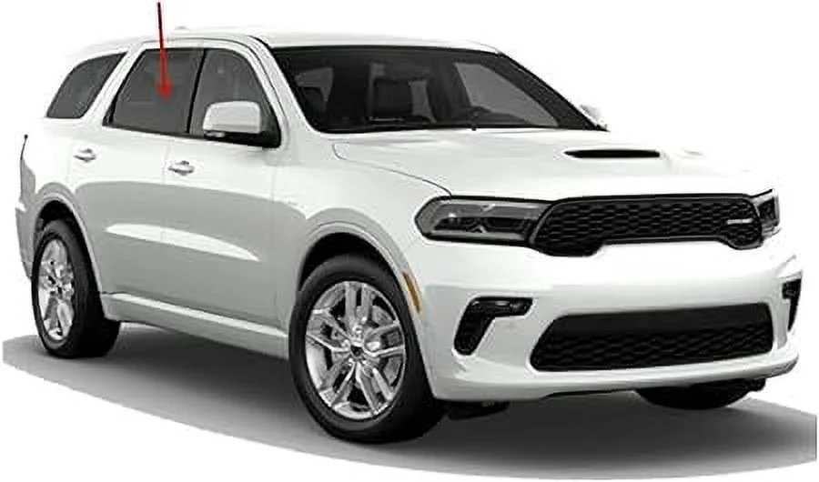 assenger Right Side Rear Door Window Door Glass Compatible with Dodge Durango 2011-2021 Models