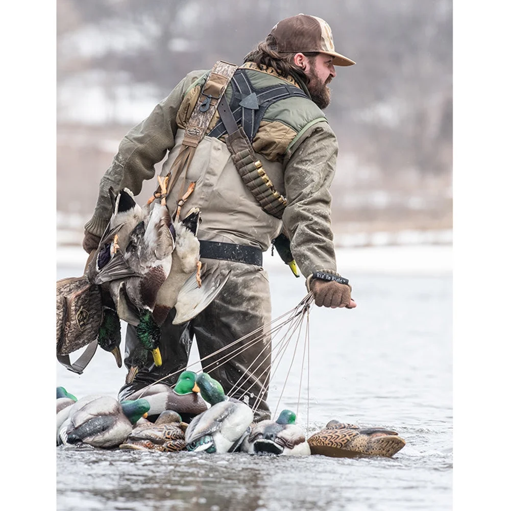 RIG'EM RIGHT Xtreme Coated Cable 72in 8oz Decoy Anchors for Duck Hunting (001-72-TXC)