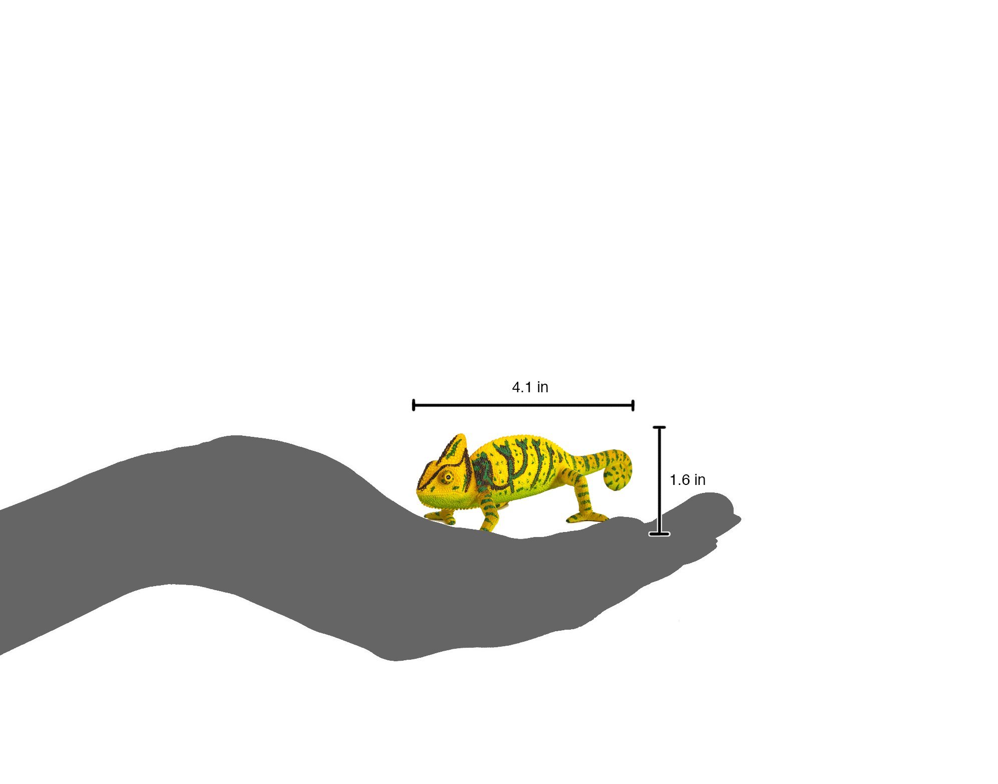 MOJO - Realistic International Wildlife Figurine, Chameleon