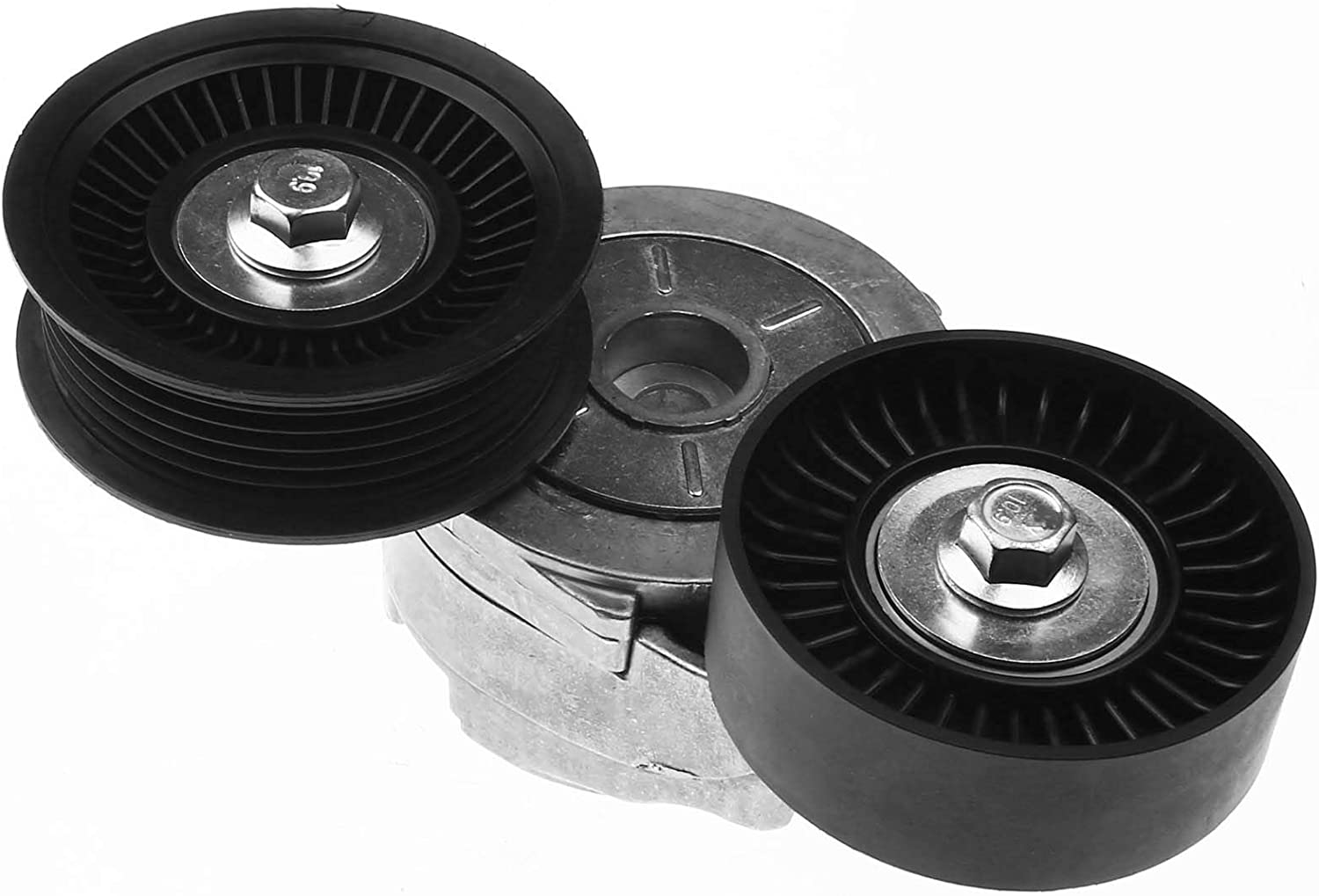 A-Premium Belt Tensioner Assembly Compatible with Dodge Ram 1500 Dakota Durango Nitro Chrysler Aspen Jeep Liberty Commander Grand Cherokee Fits select: 2007-2012 JEEP LIBERTY SPORT