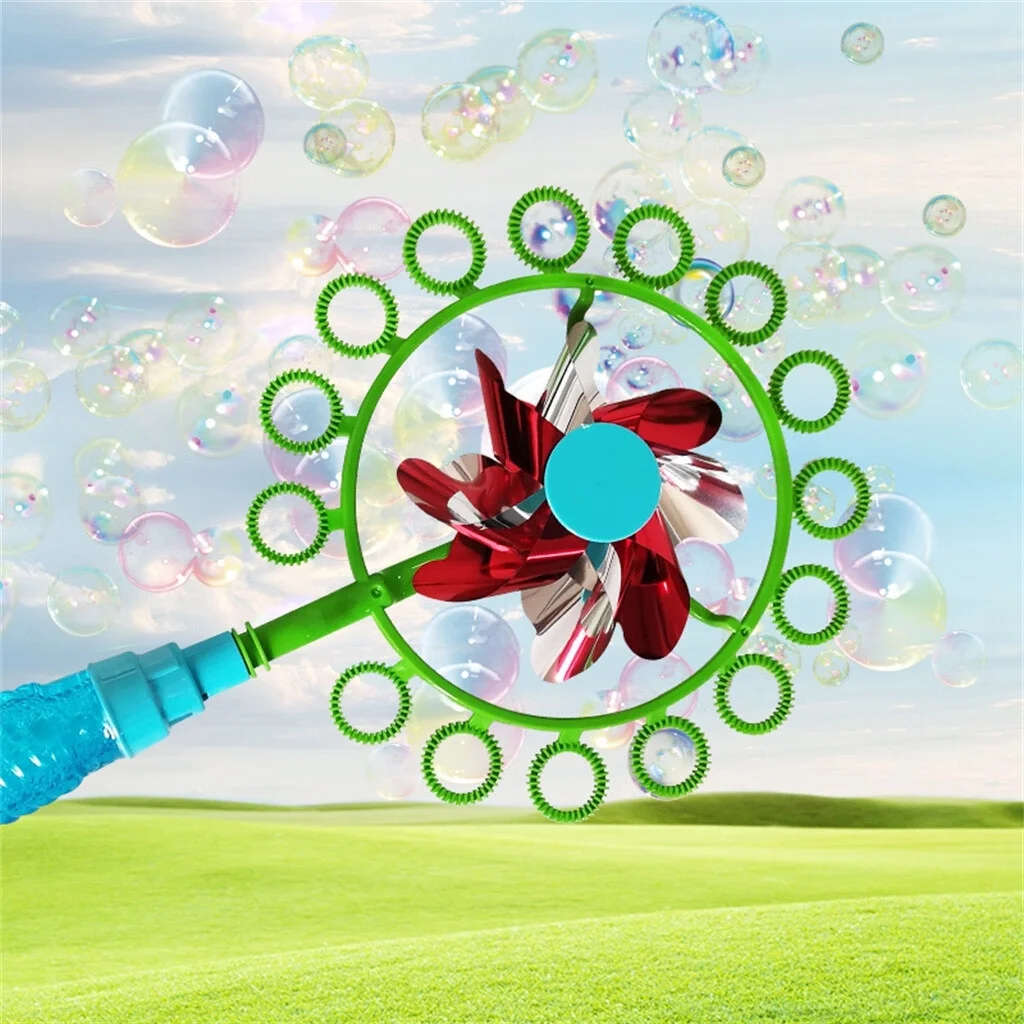 Randolph 2-in-1 Bubble stick windmill Magic Portable Bubble stickChildren Bubble Wan 20ml