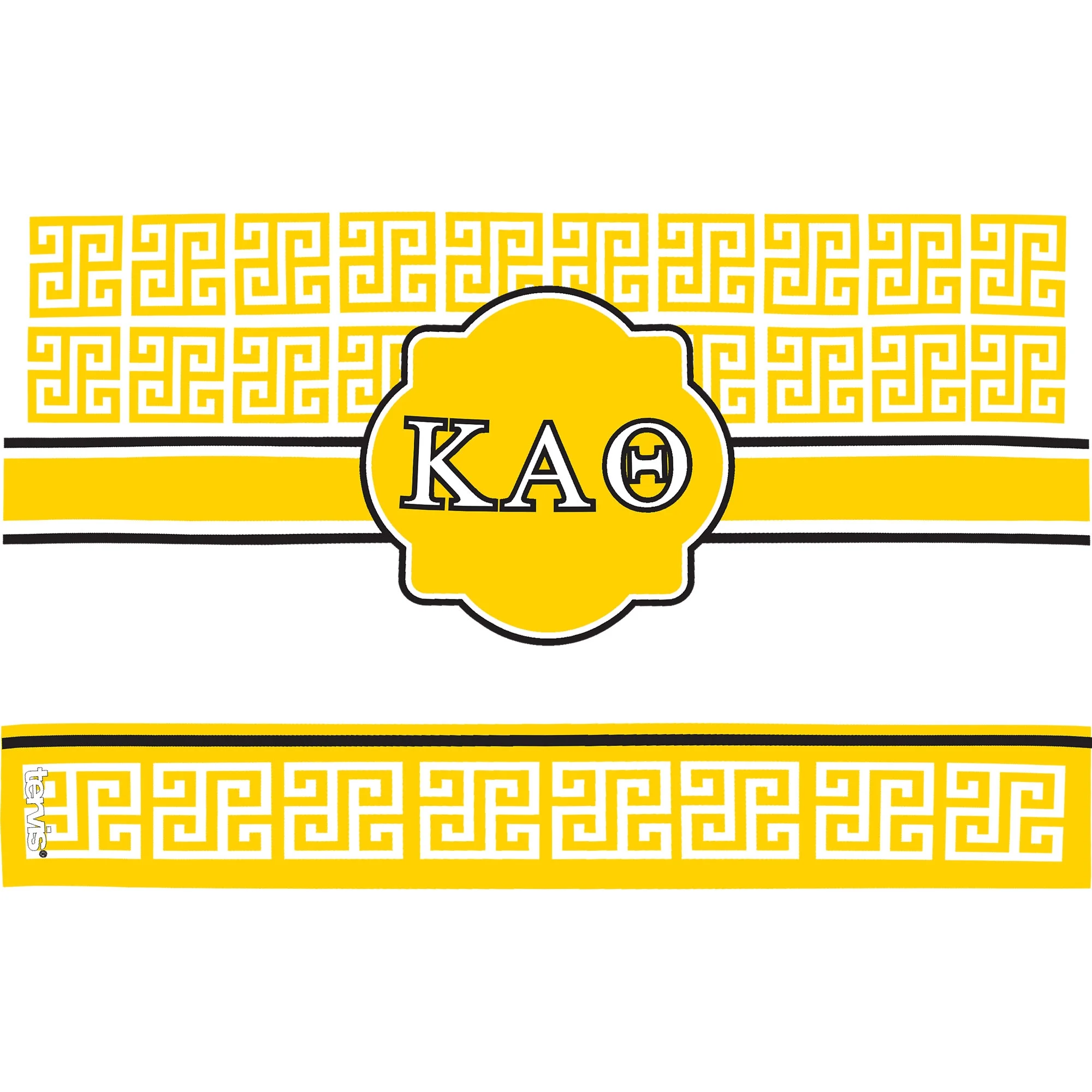 Tervis Sorority - Kappa Alpha Theta Made in USA Double Walled  Insulated Tumbler Travel Cup Keeps Drinks Cold & Hot, 16oz, Geometric