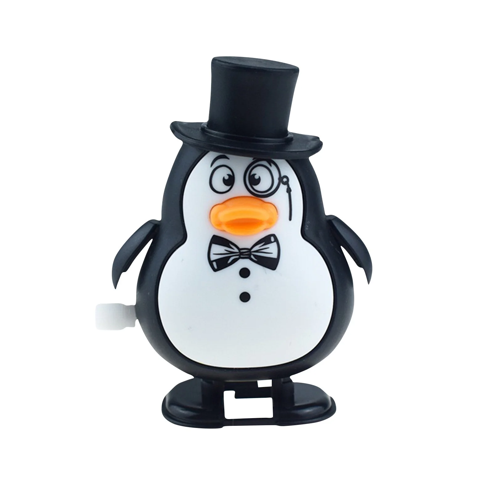 Tarmeek 1 Black Hat Penguin Clockwork Toy Various Party Gifts Game Prizes Clockwork Toys Christmas Gifts for Kids 3-12Y