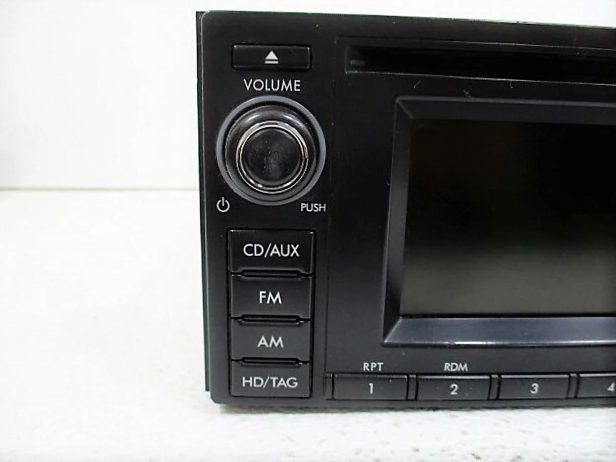 Pre-Owned 12 13 14 Subaru Impreza MP3 CD High Definition Radio Receiver ID 86201FJ630 OEM (Good)