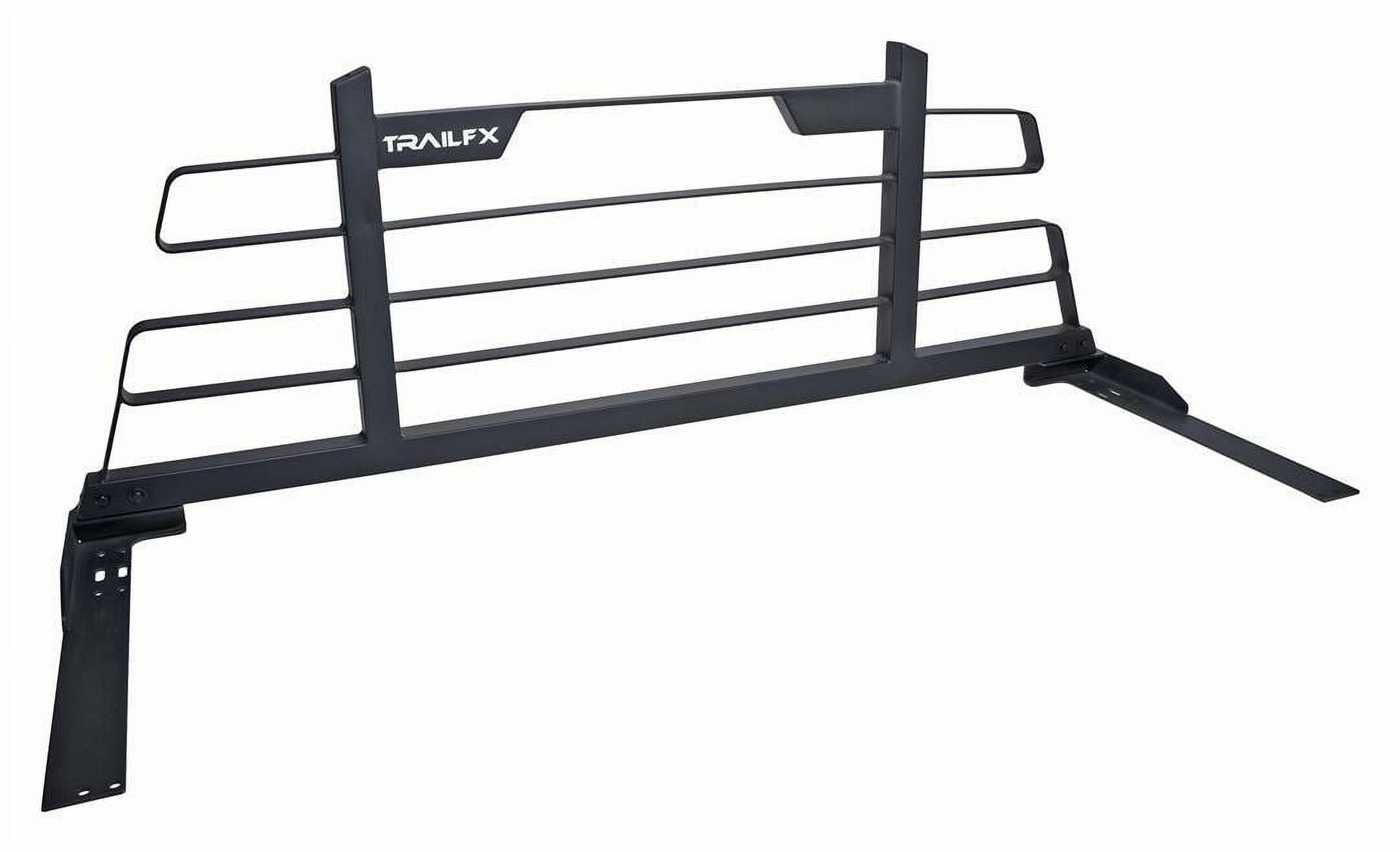 TrailFX HR001B Titanium Black Powder Coated Frame Only Headache Rack