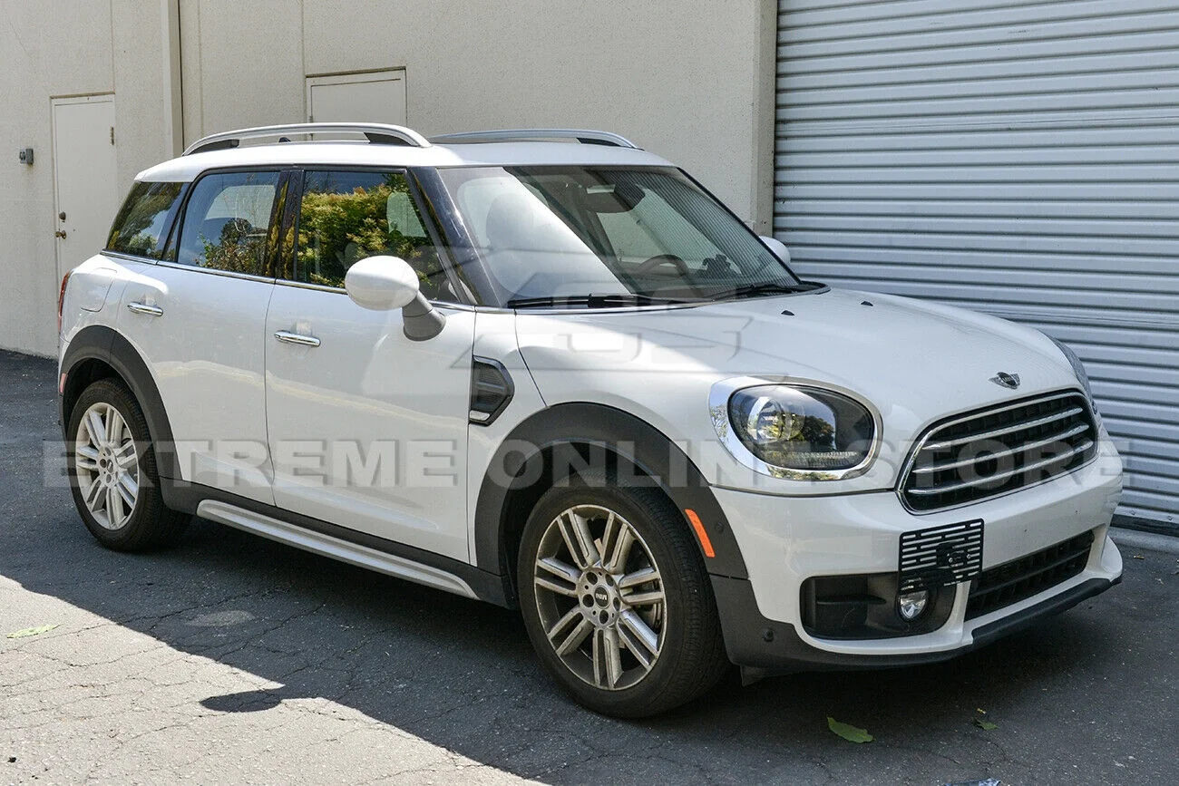 Extreme Online Store Replacement for 2017-Present Mini Cooper Countryman F60 | EOS Plate Version 2 Front Bumper Tow Hook License Relocator Mount Bracket Tow-428-V2 (Full Size)&nbsp;