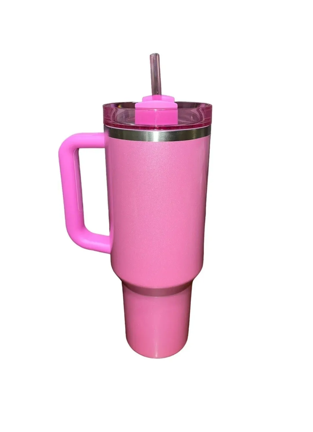 Stanely x Starbucks Winter Pink 40z Tumbler Viral Hard To Find - SIGNATURE REQUIRED