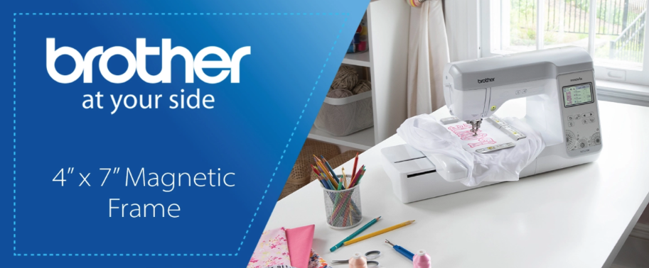 Brother Magnetic 4” x 7” Frame SAMF180N