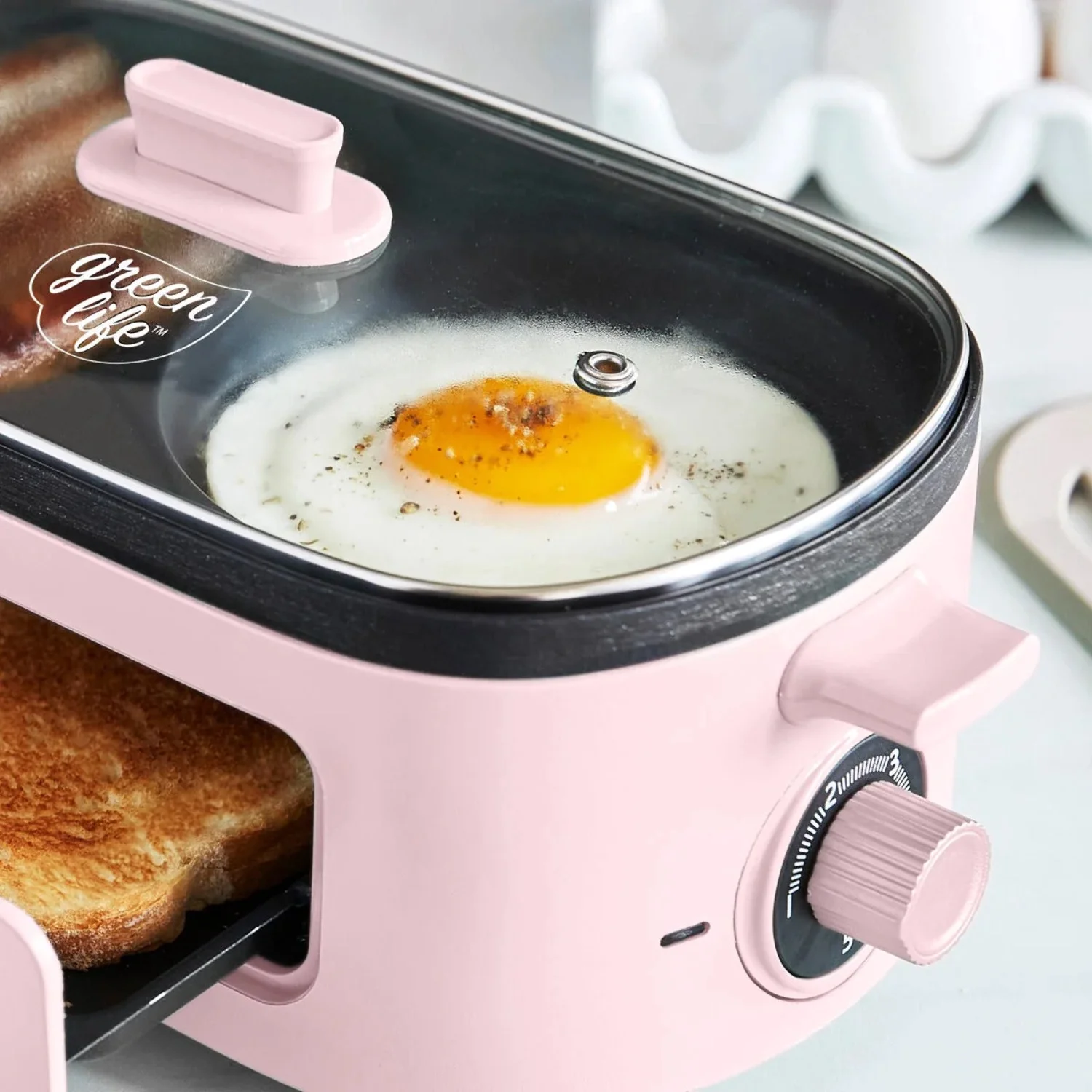 GreenLife Breakfast Maker | Pink