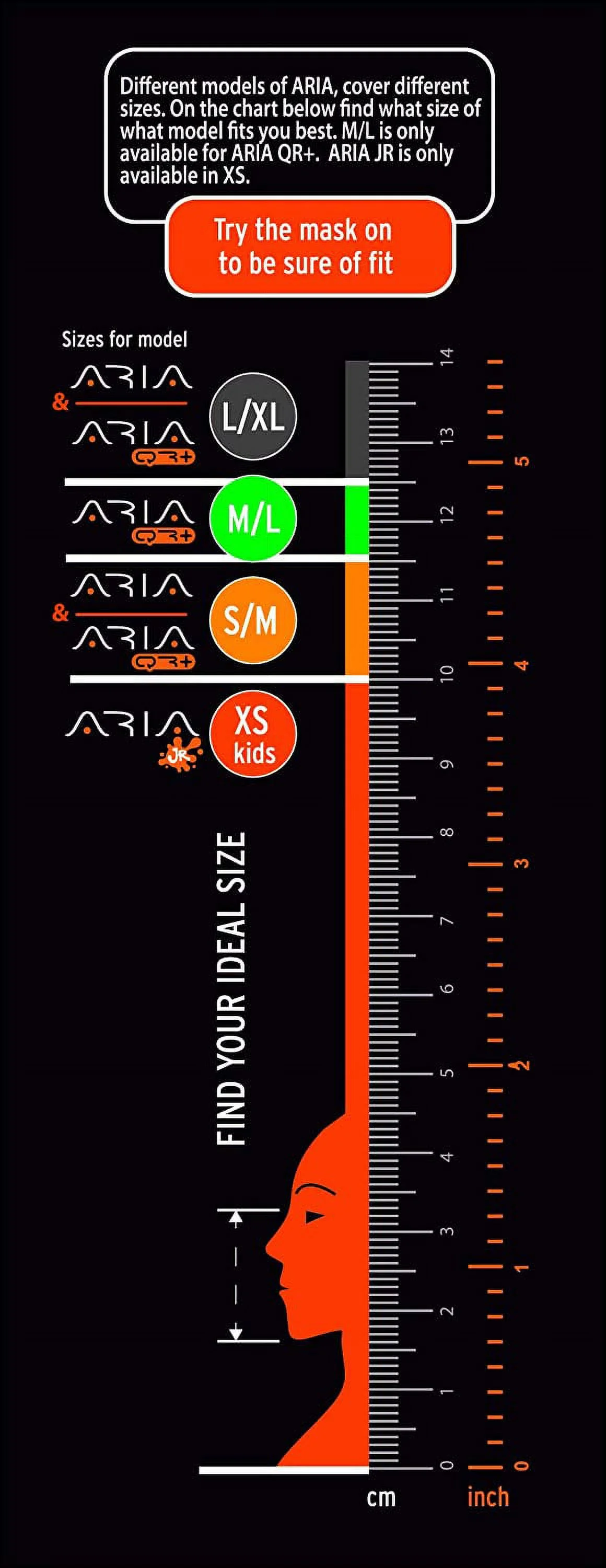 Ocean Reef Aria QR+ Duo Travel Set Yellow S/M Mask S/M Fins