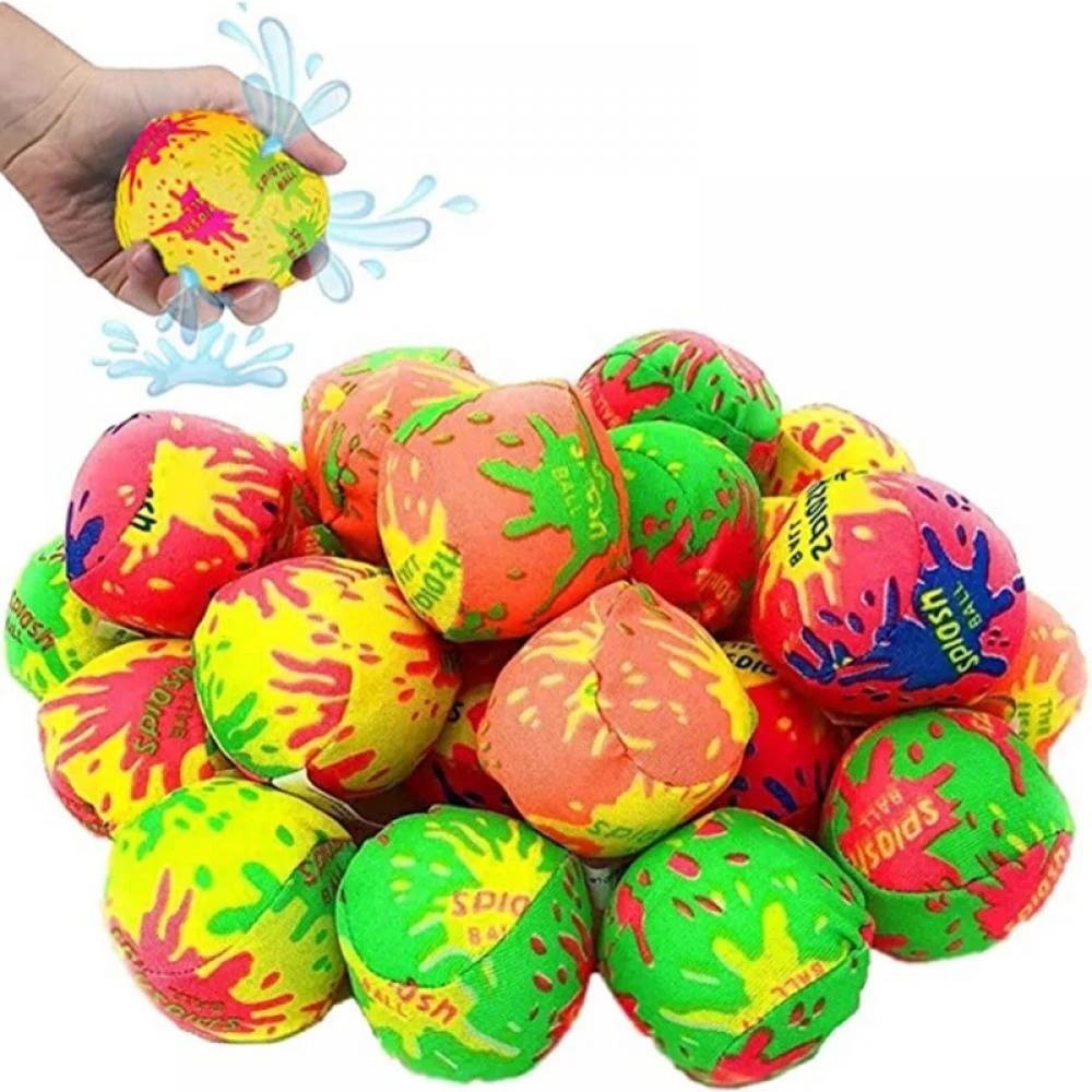 Water Splash Balls for Pool, Summer Beach Soaking Games and Fun Children Party Activities (18 Pack)