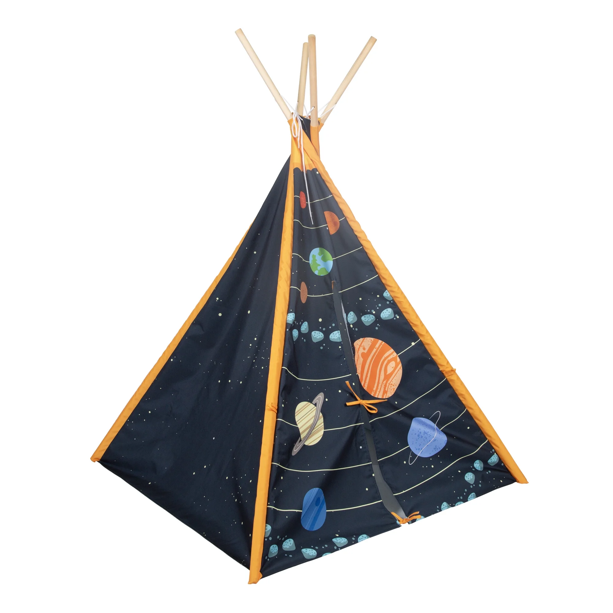 Pacific Play Tents 31602 Out Of This World Teepee Kids Camping Indoor/Outdoor Play