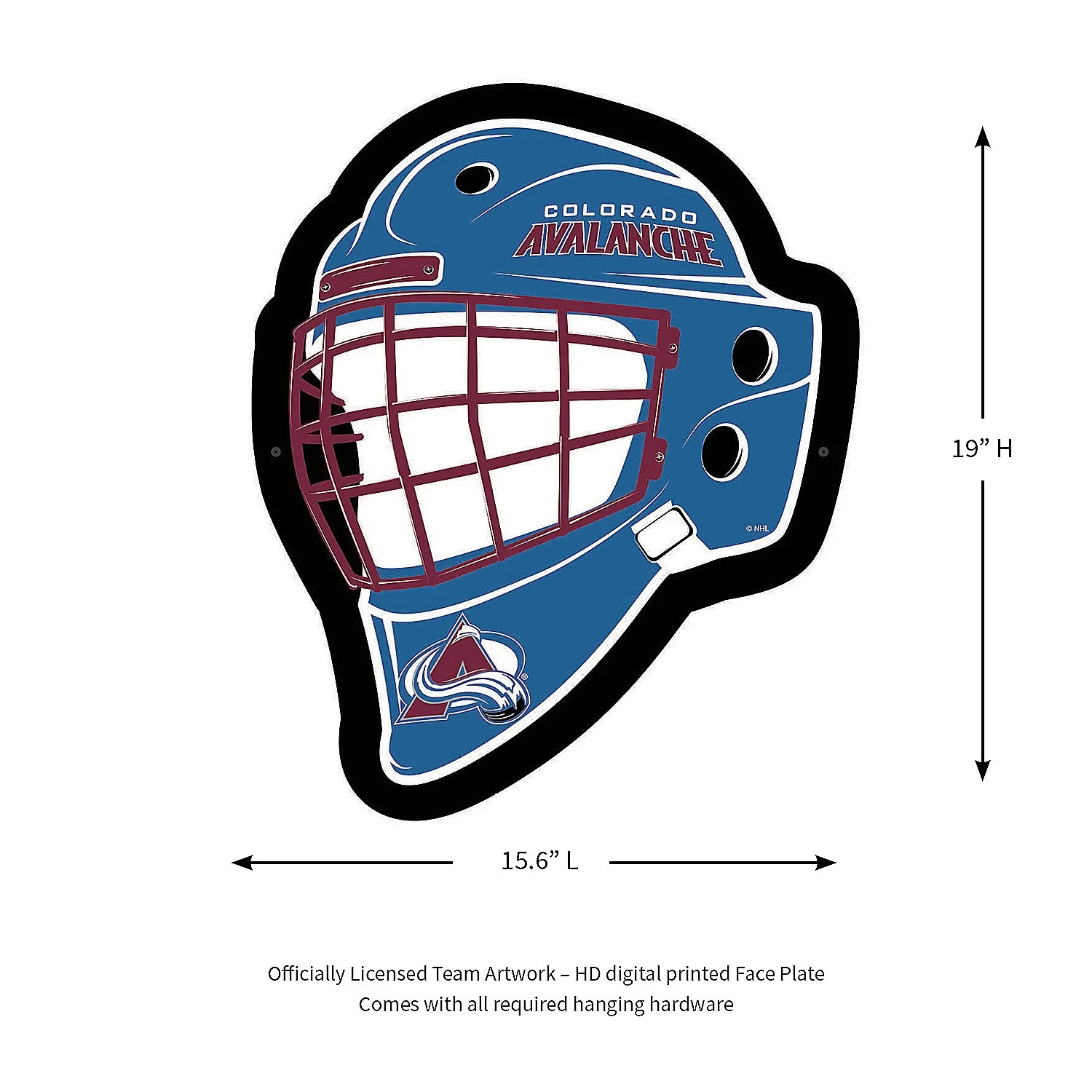 Colorado Avalanche LED Wall Helmet