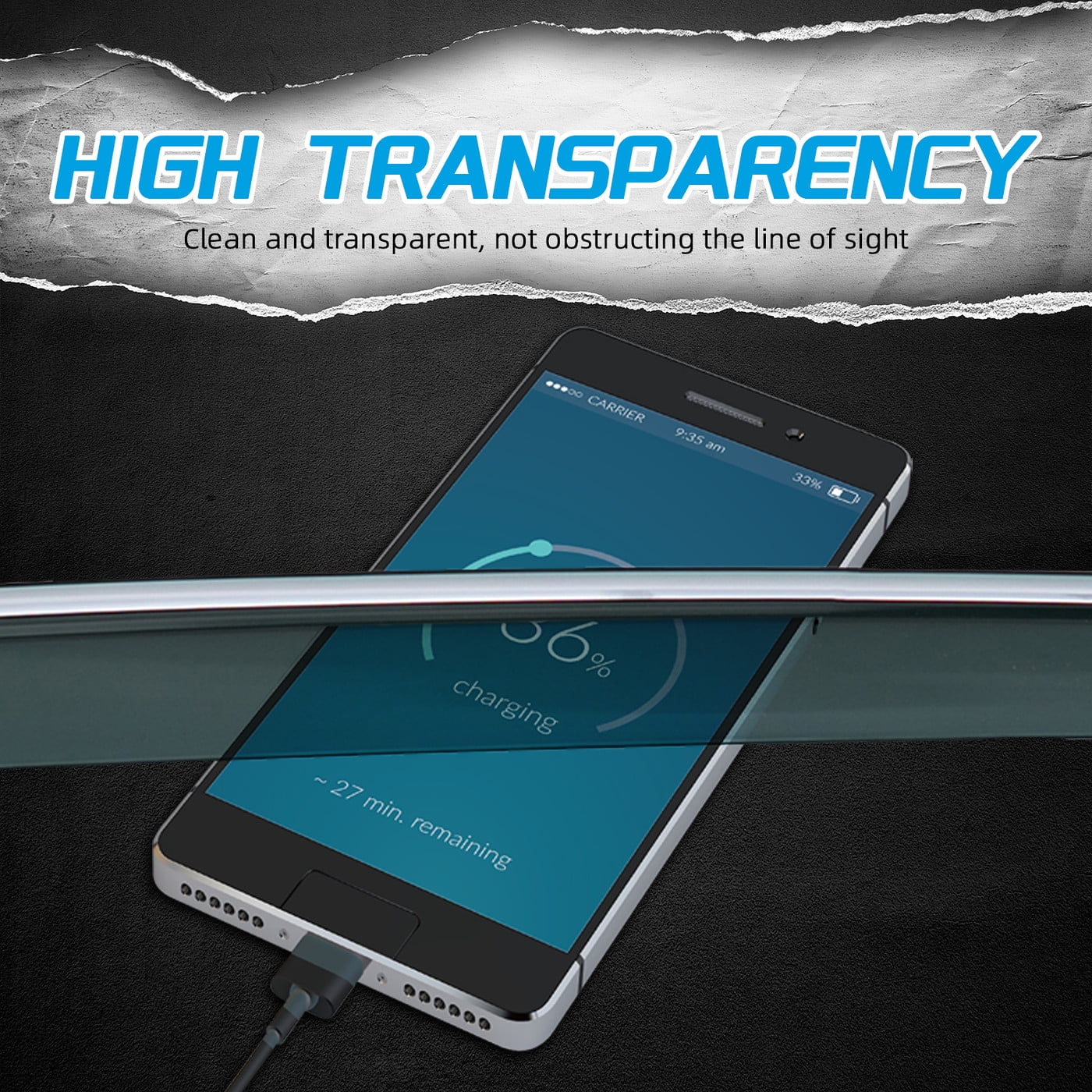 4Pcs Outside Mount Tape On/Clip On Type Smoke Tinted Sun/Rain Guard Vent Window Visors With Chrome Trim Compatible With 2013-2018 Rav4 All Models