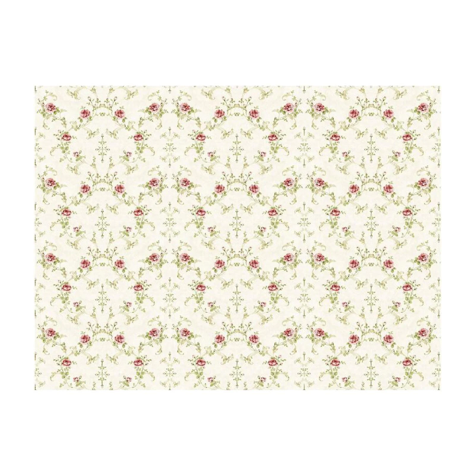 Dollhouse Floorboards Flooring Paper Sheet Wallpaper for Micro Landscape Style B