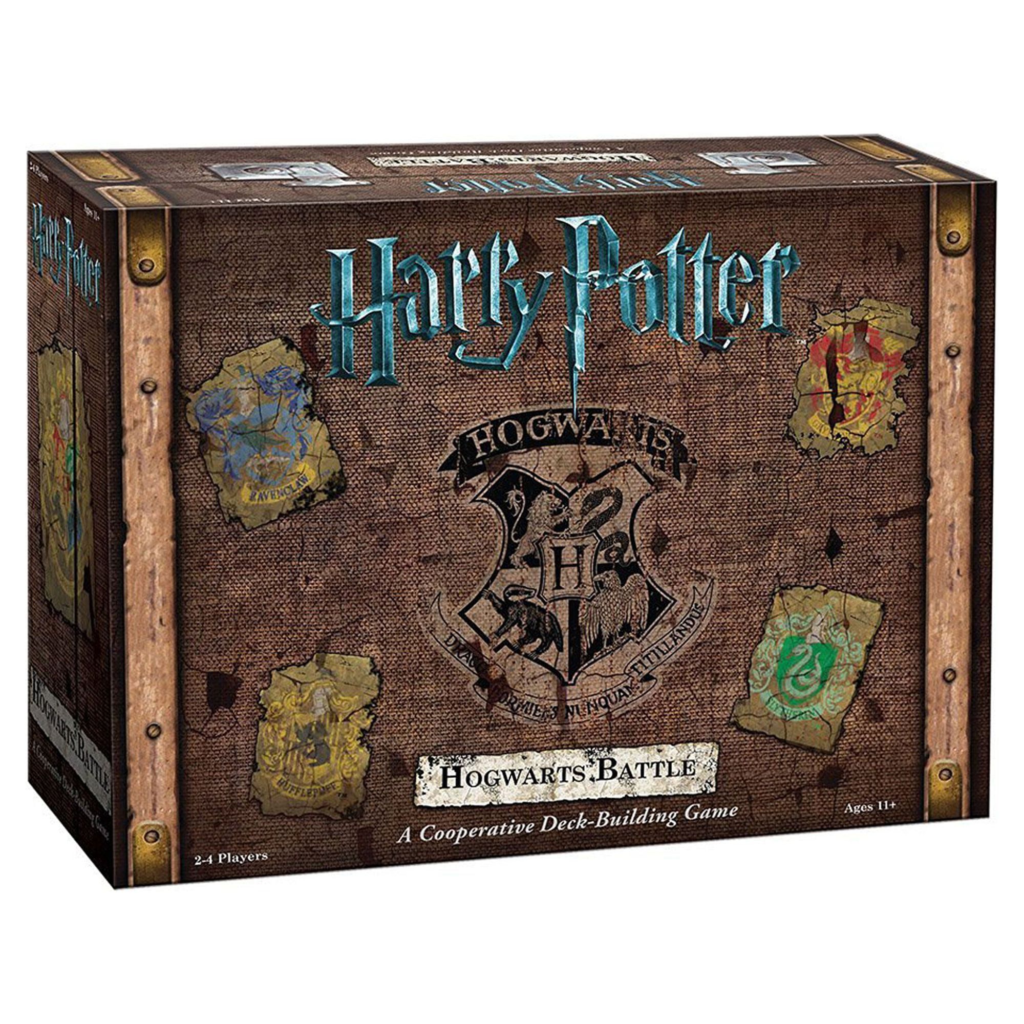 Harry Potter Hogwarts Battle A Cooperative Deck Building Game Castle Villian USAopoly DB010-400