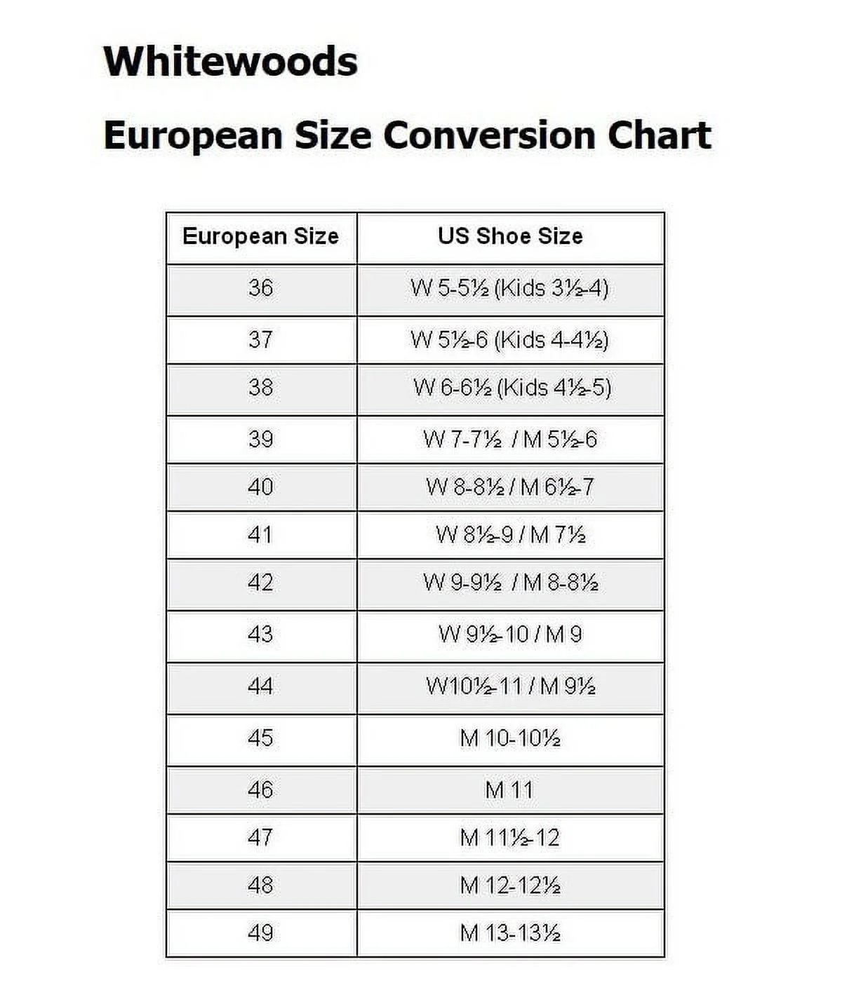 Erik Sports Whitewoods Adult NNN Nordic Cross Country Insulated Ski Boots - Size 36