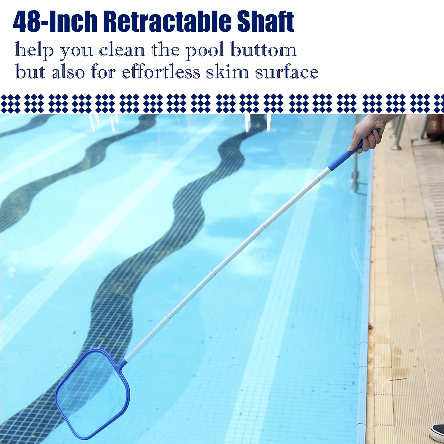 Pool Cleaning Set Swimming Pool Cleaning Tools Maintenance Above Ground Skimmer Brush Hose