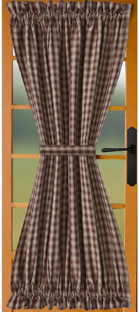 town and country wine french door panel