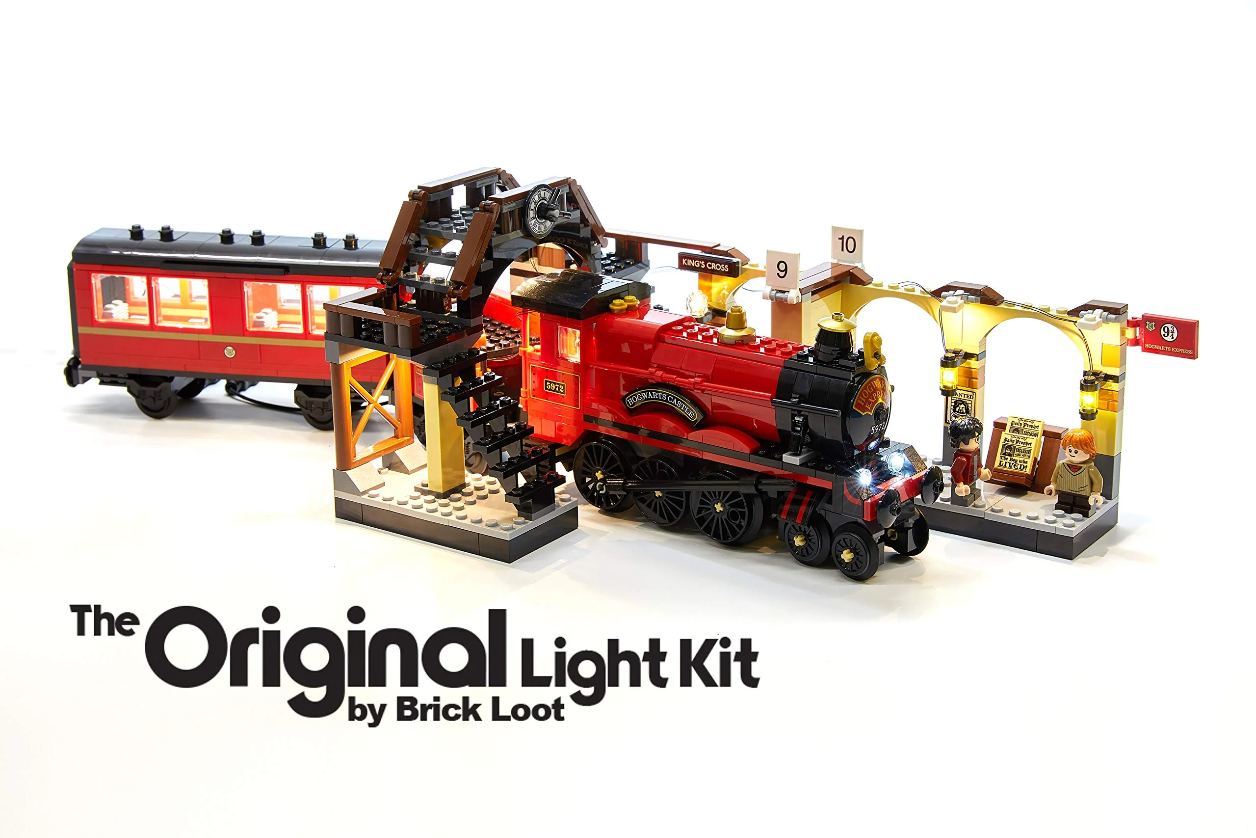 Brick Loot LED Lighting Kit for Lego Harry Potter Hogwarts Express - 75955 (LEGO set not included)