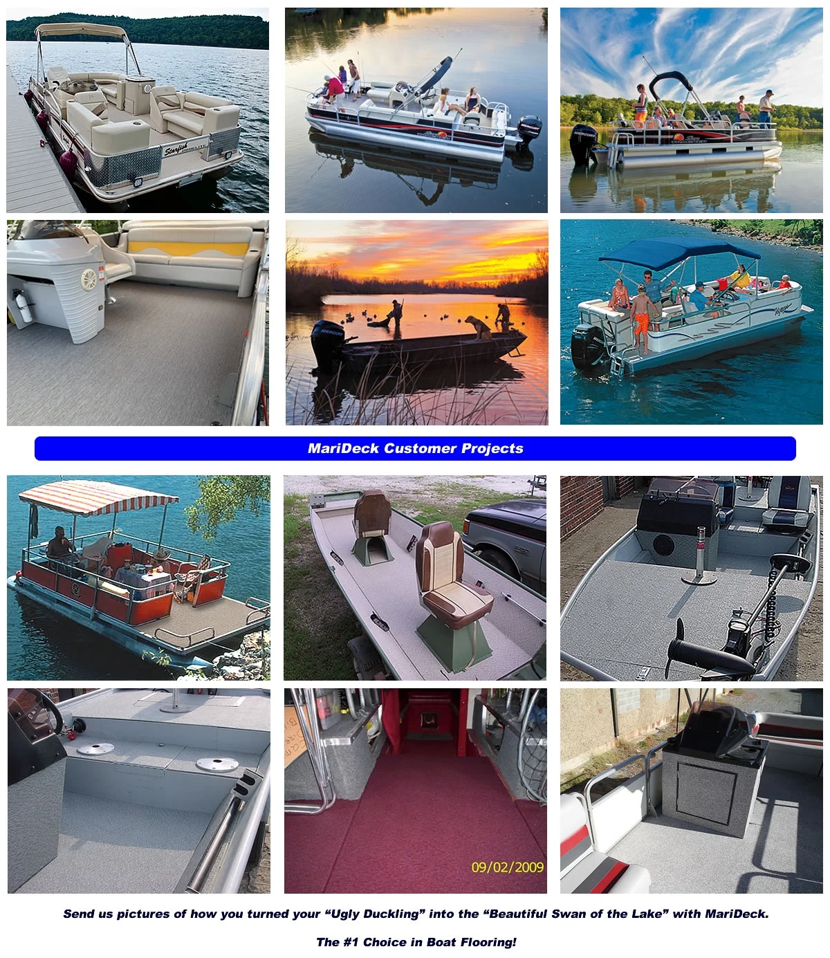 MariDeck Marine Vinyl Flooring - 6' Wide - 34 Mil. (Tan, 6' x 20')