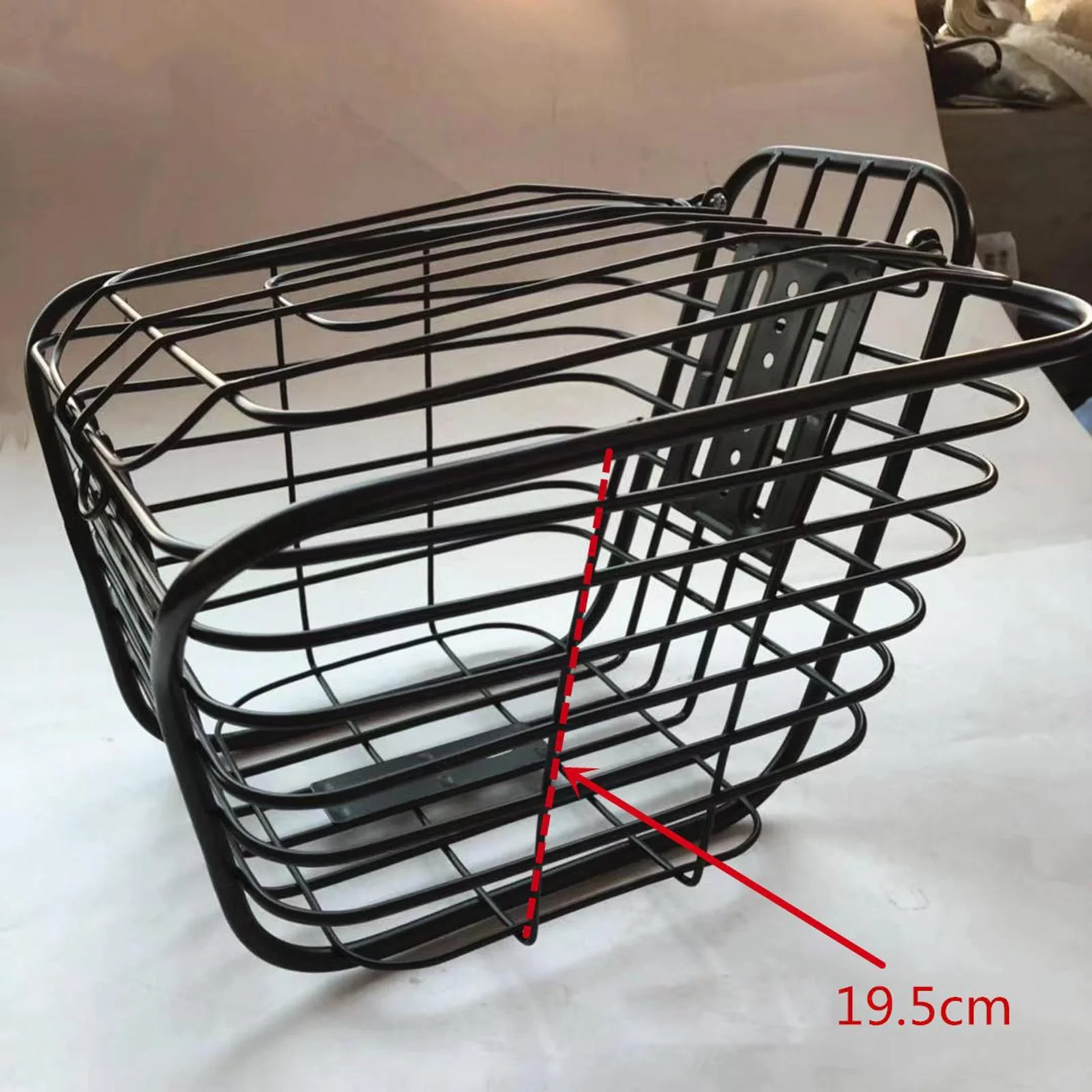 Iron Storage Basket for Electric Bike ,to Hold Water Bottle, Toys, Snacks