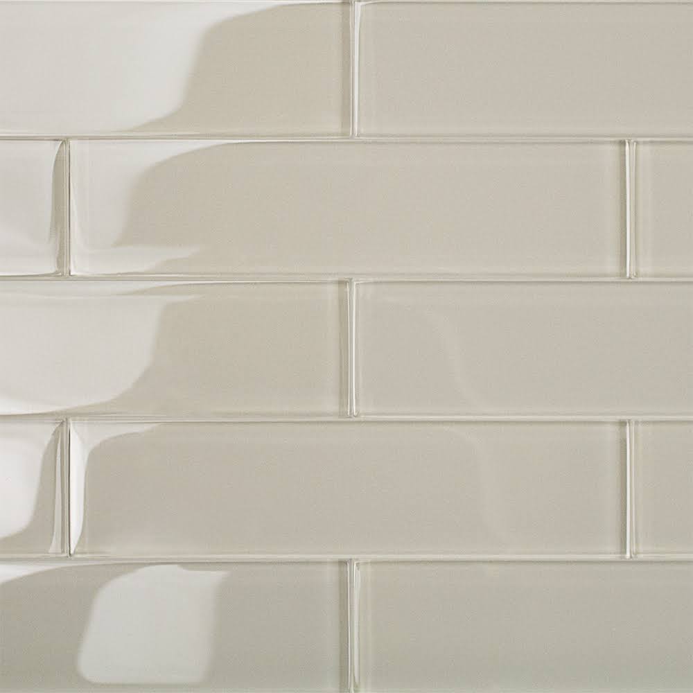 Tilebar Loft Sand Beach 2x8 Polished Glass Tile