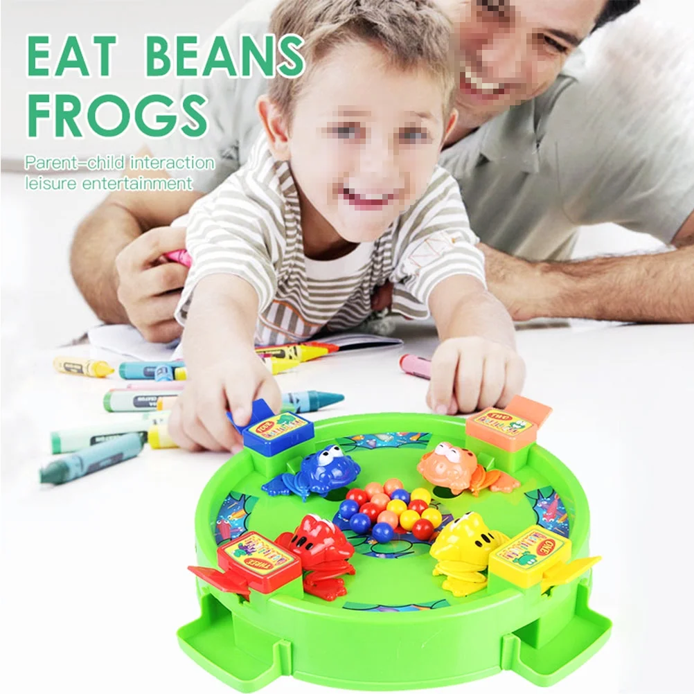 Frog Taste Childrens Toys Children’s Kids Games משחקי לילדים Hungry Frogs Eating Balls Parent-child