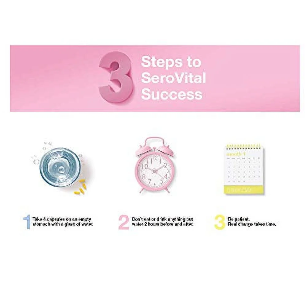 SeroVital Renewal Complex 120 Count - SeroVital for Women - Renewal Supplements for Women - Female Critical Peptide Support - Revitalizer for Women