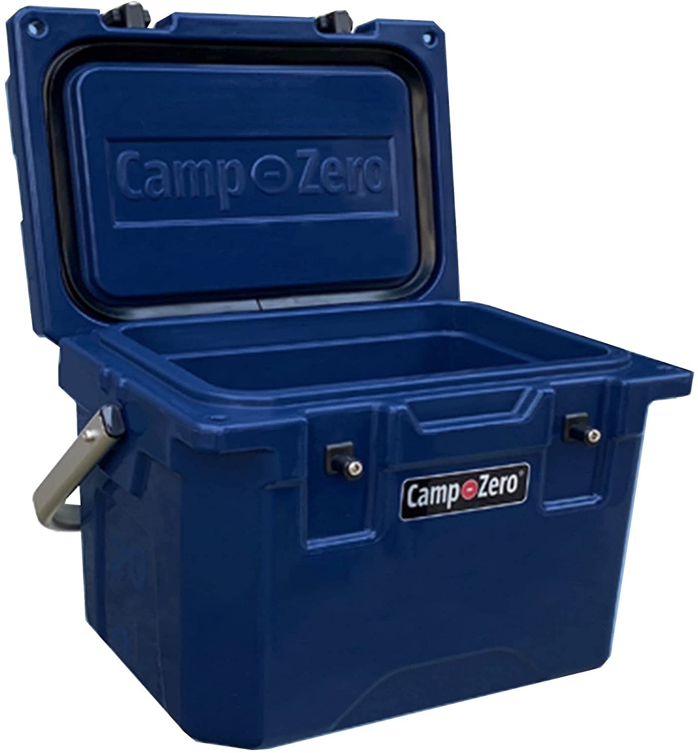 Camp Zero CZ20L-NB 21.13 qt. Premium Cooler with Four Molded-in Cup Holders, Navy Blue