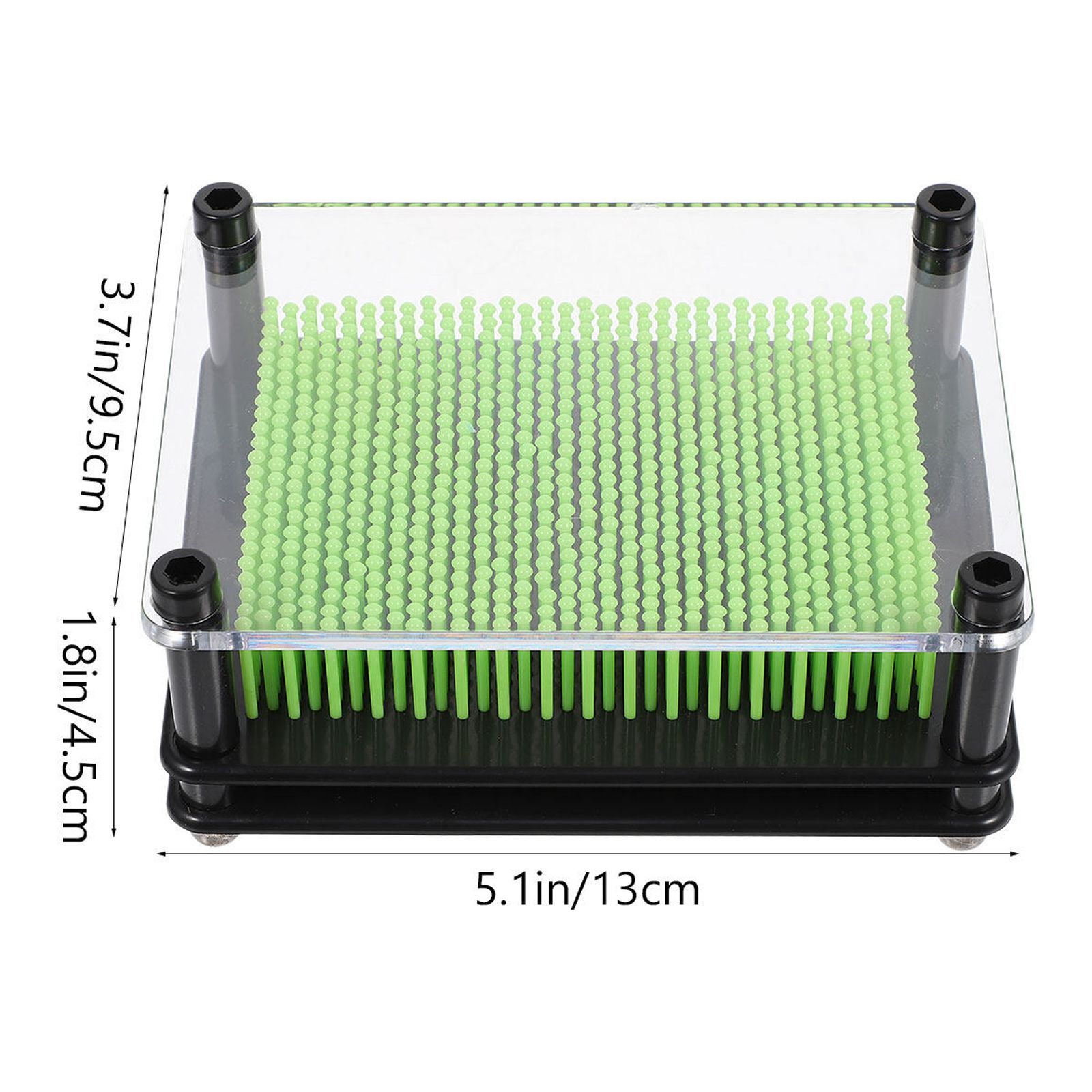 Set of 2 3d Clone Hand Model Decompression Toy Toys Square Pin Impression Child