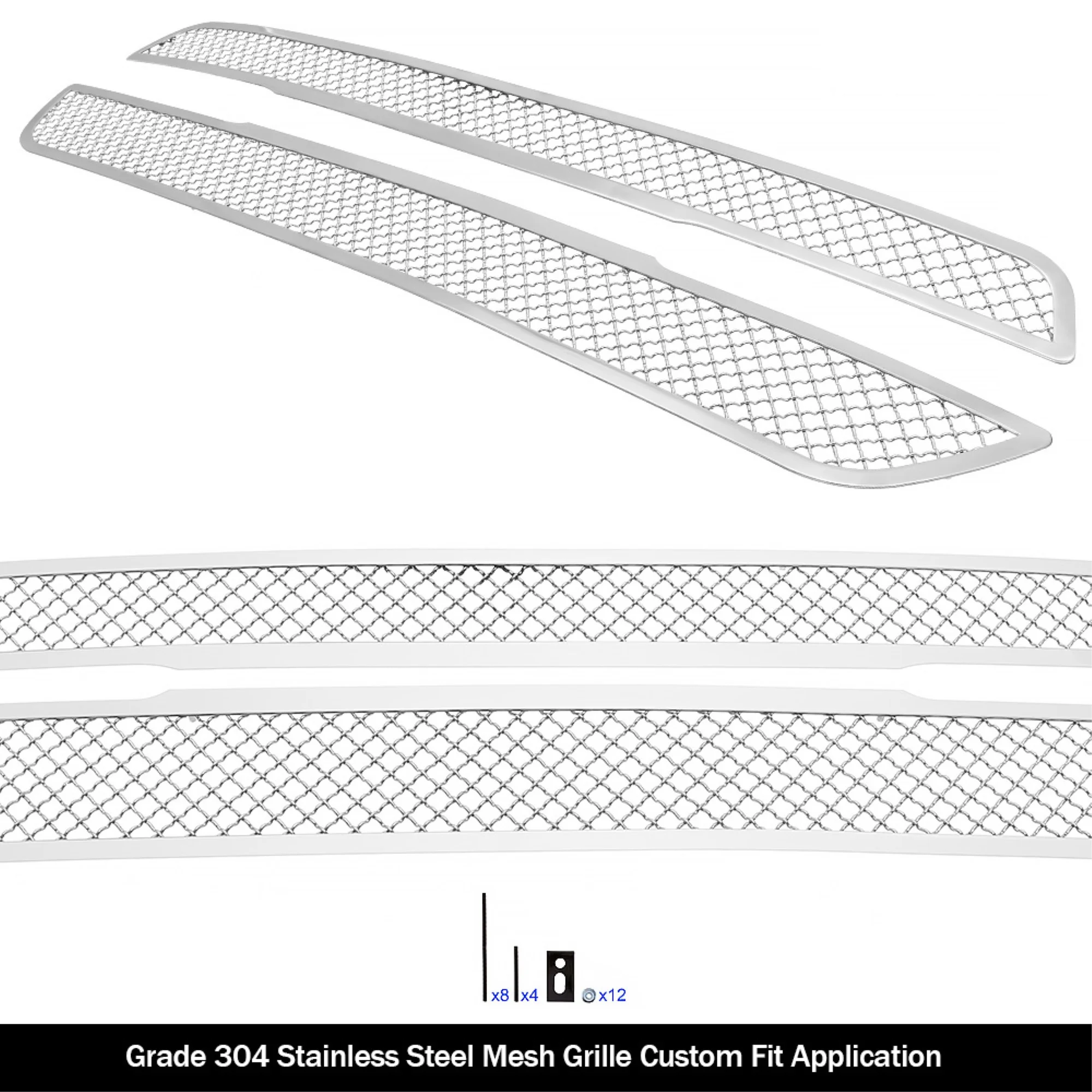 APS 2019-2023 Ram 1500 Only for Tradesman (Excl. 19-23 Ram 1500 Classic) Mesh Grille 2.5 mm wire mesh