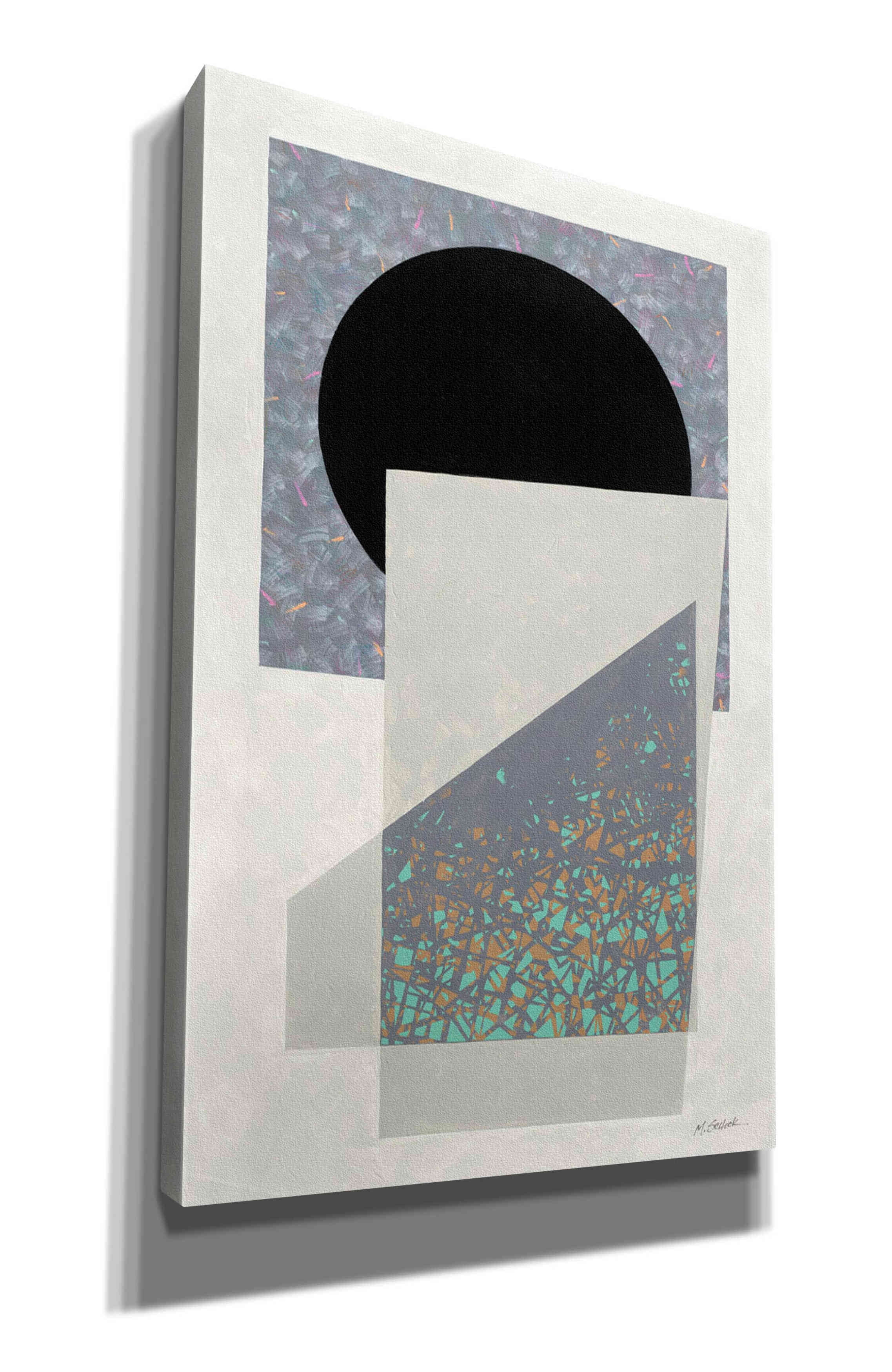 Epic Graffiti 'Full Moon I V2' by Mike Schick, Giclee Canvas Wall Art, 26