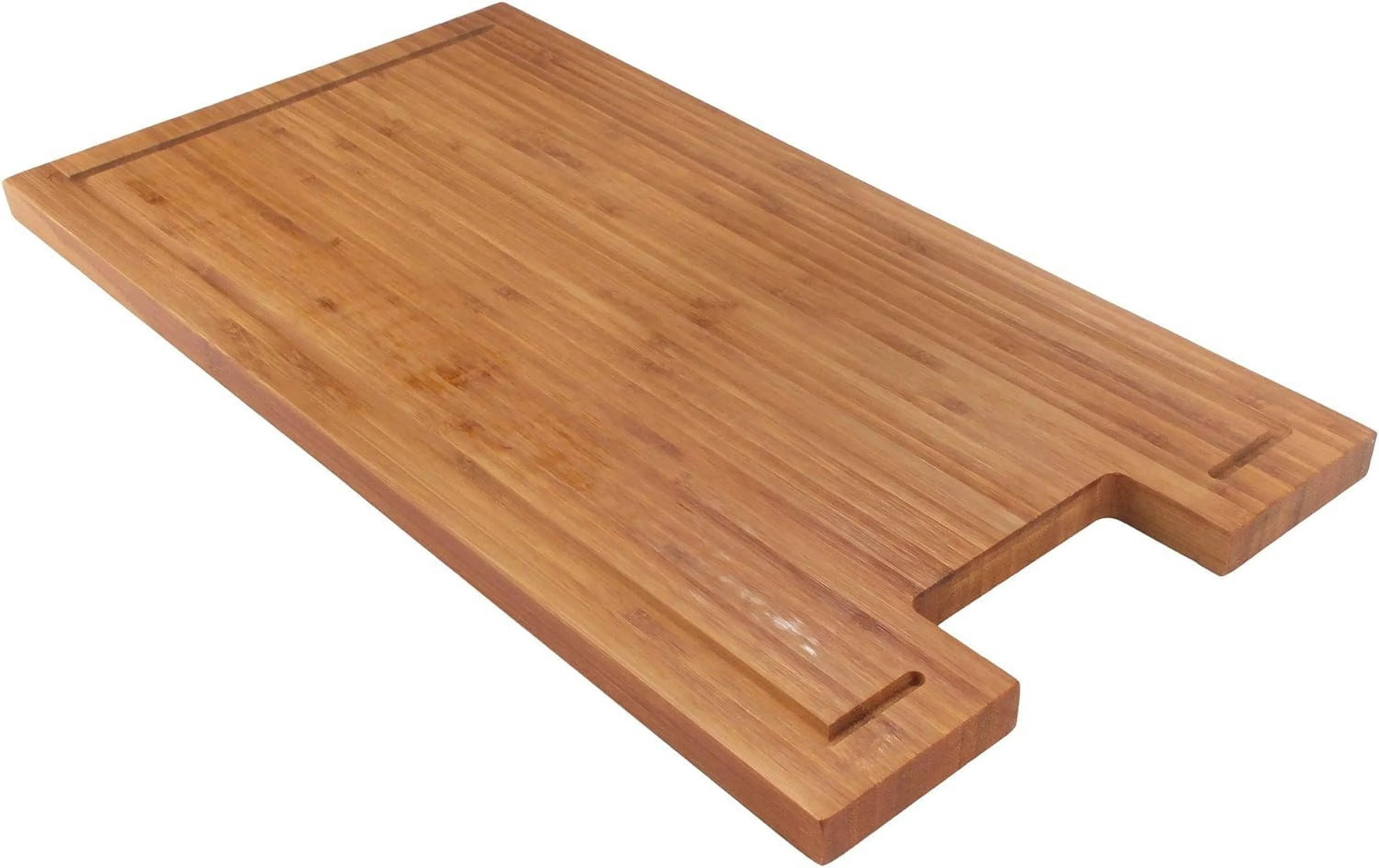 Bamboo Griddle Cover/Cutting Board For Viking Cooktops, New Vertical Cut, Small (10.25