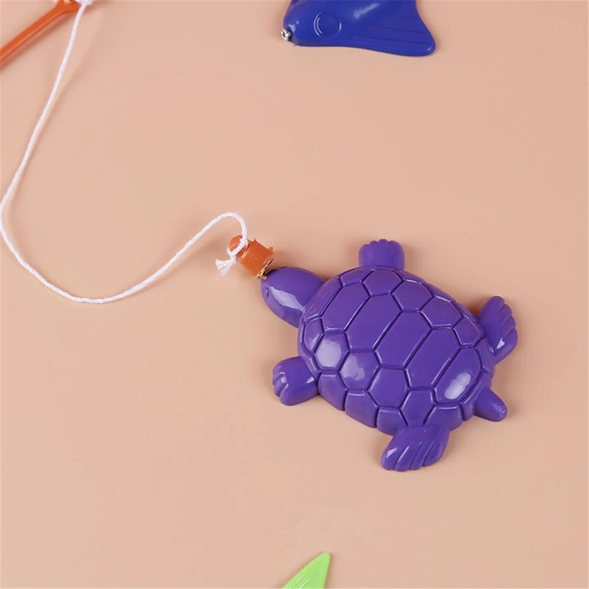 ZUARFY 7Pcs Magnetic Fishing Toys For Children 6 Kinds Of Fish + 1 Fishing Rod Set Growing Puzzle Fishing Game Parent-Child Toy