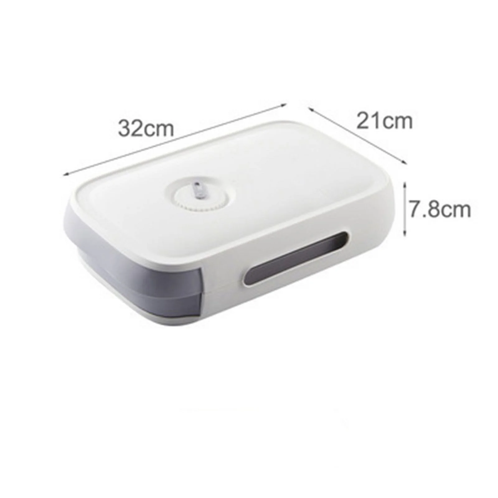 Dekaim Large-capacity drawer-type egg carton egg rack multi-layer egg storage box with lid refrigerator(??)