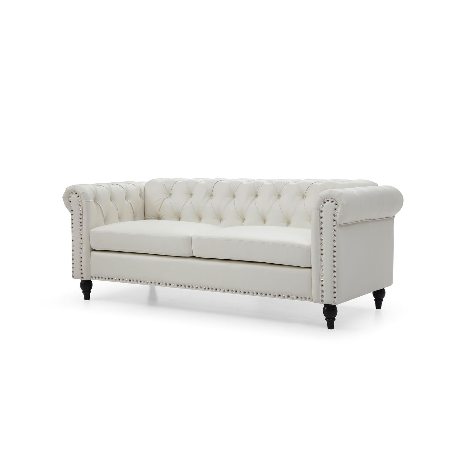 MYCO Furniture Jenson Sofa, White