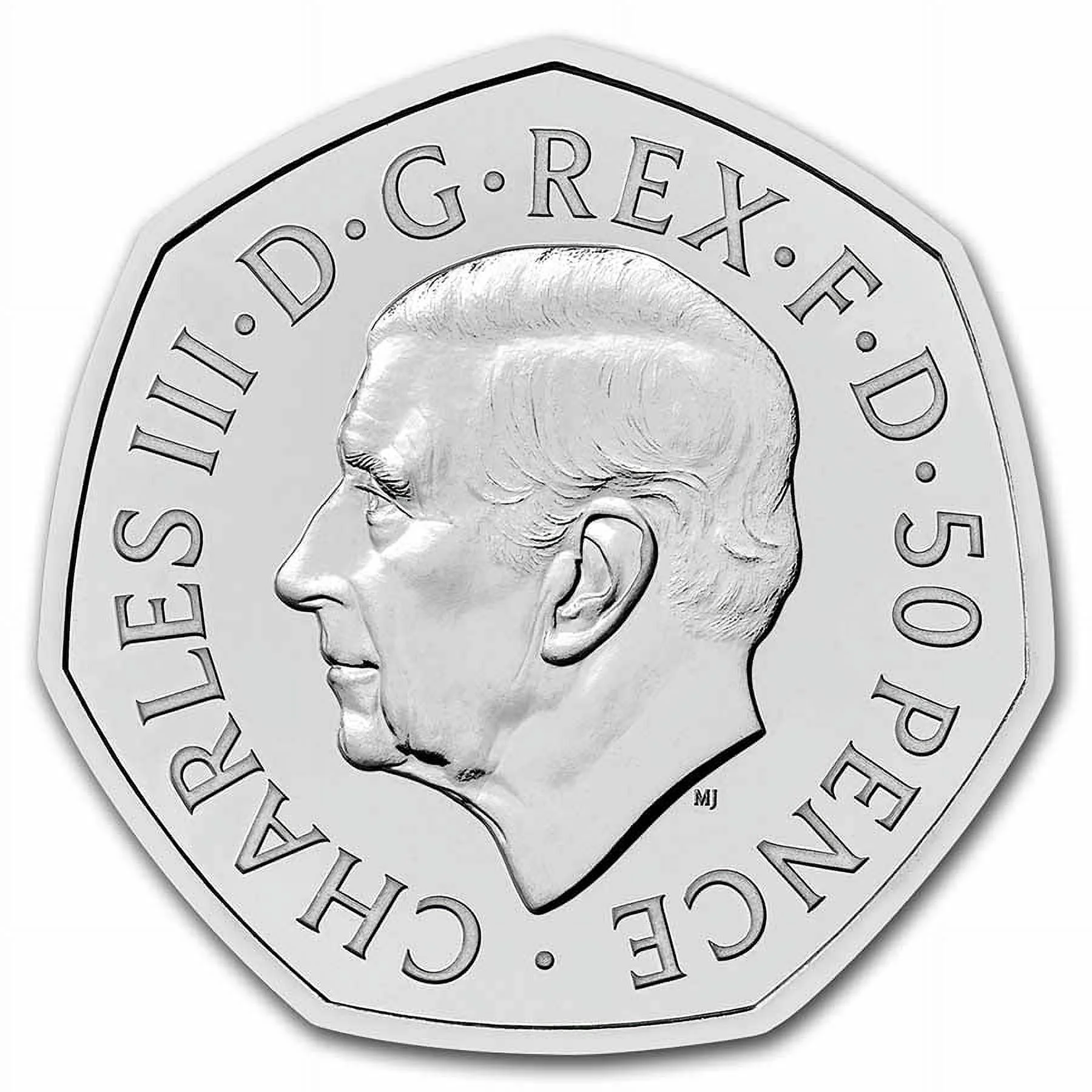 2022 Great Britain 50p Her Majesty Queen Elizabeth BU