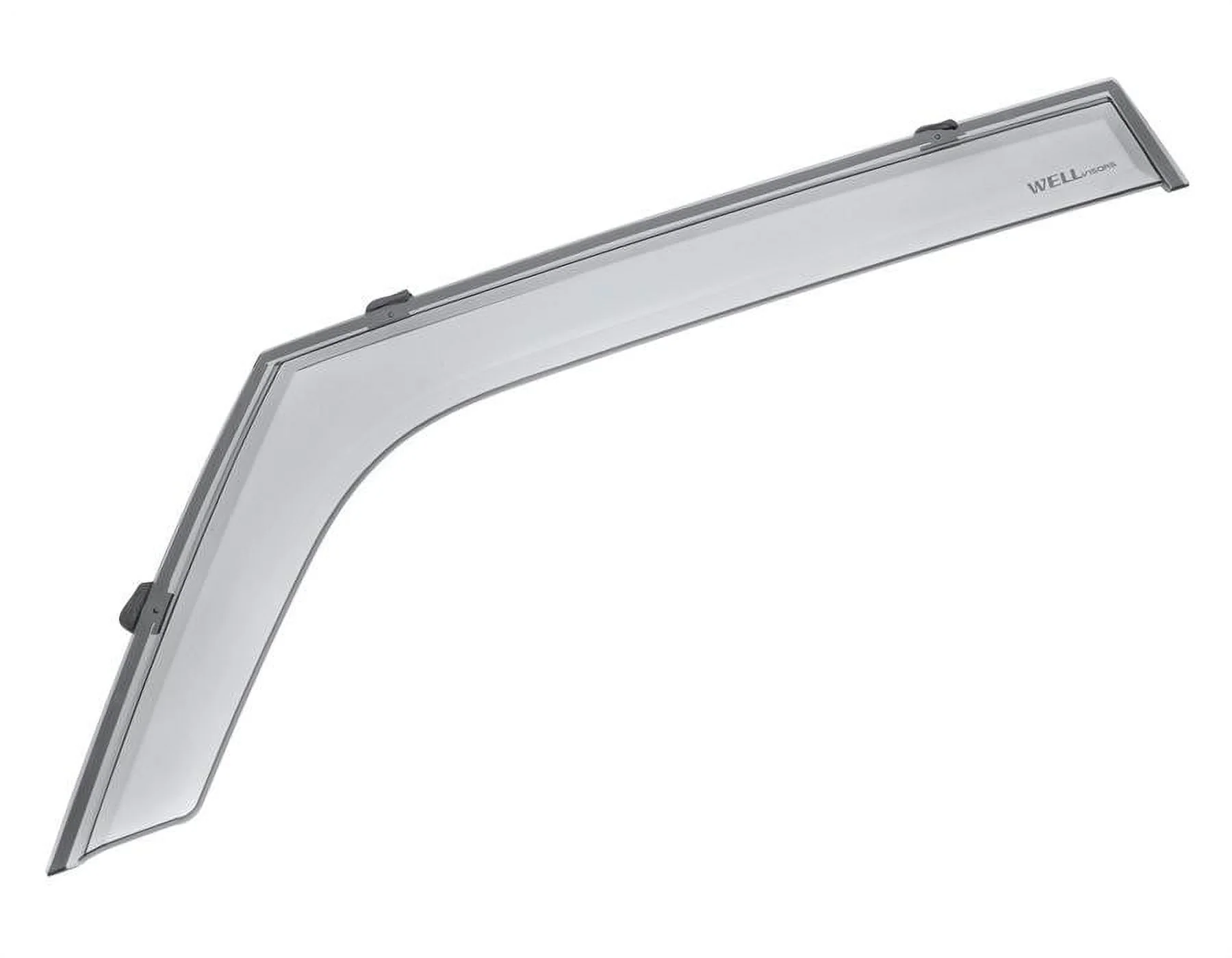 Wellvisors Side Window Visors Wind Deflectors Rain Guard Premiums Series for 2018 2019 2020 2021 2022 2023 2024 Jeep Wrangler JL 2 Door 3-847JE013