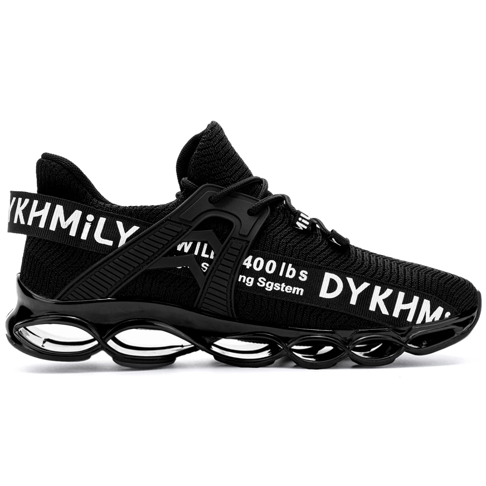 DYKHMILY Steel Toe Work Shoes for Men Lightweight Slip Resistant Safety Sneakers Comfortable Breathable Running Shoes
